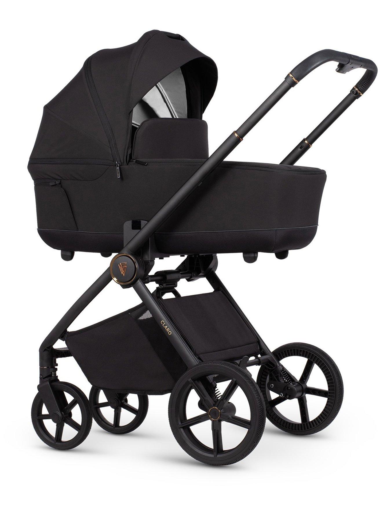 Image 3 of 6 of Venicci Claro 3in1 Bundle plus Tiago Beige Car Seat and 360 Base &ndash; Noir