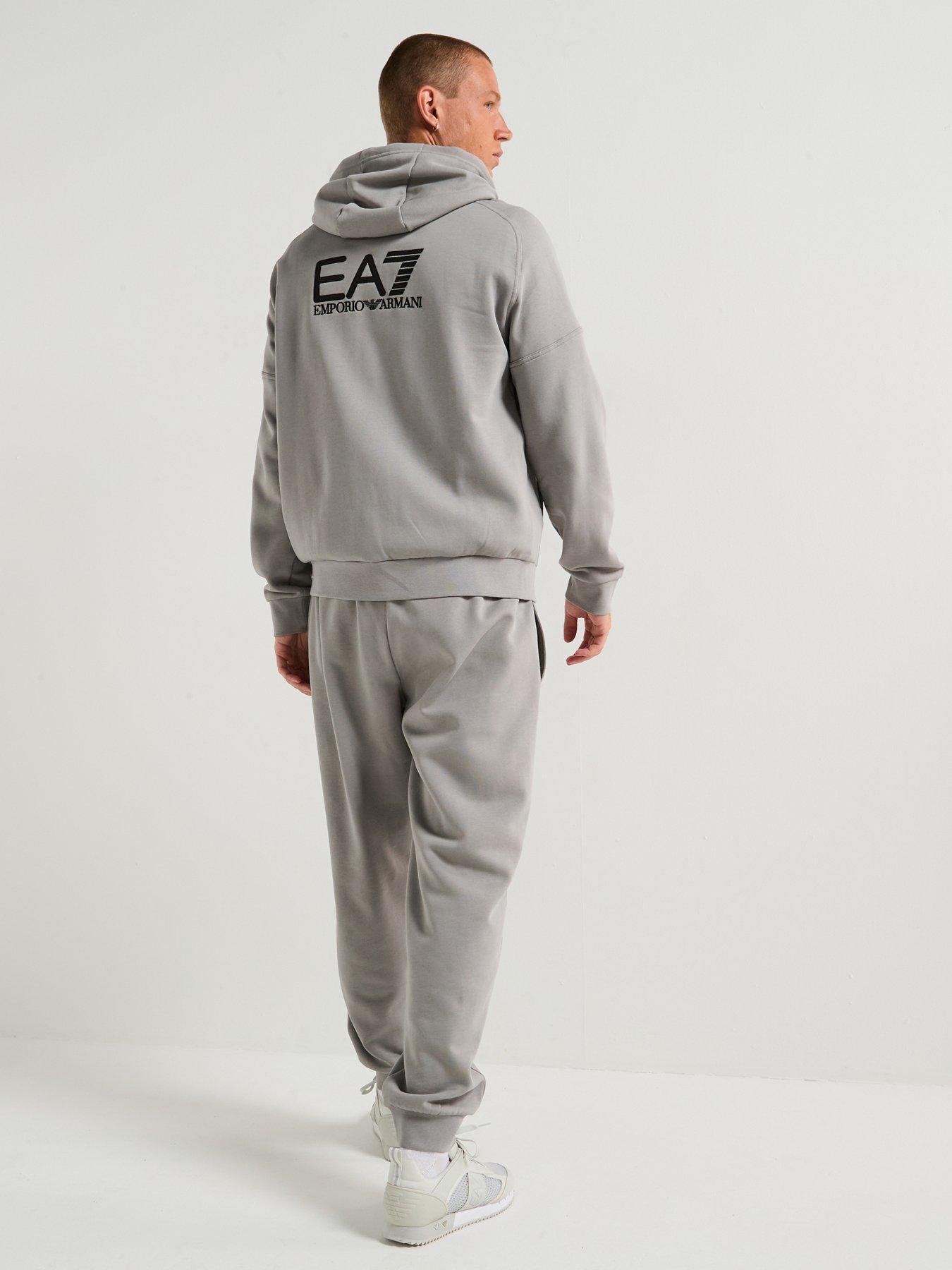 EA7 Emporio Armani Train Visibility Small Logo Zip Hoodie