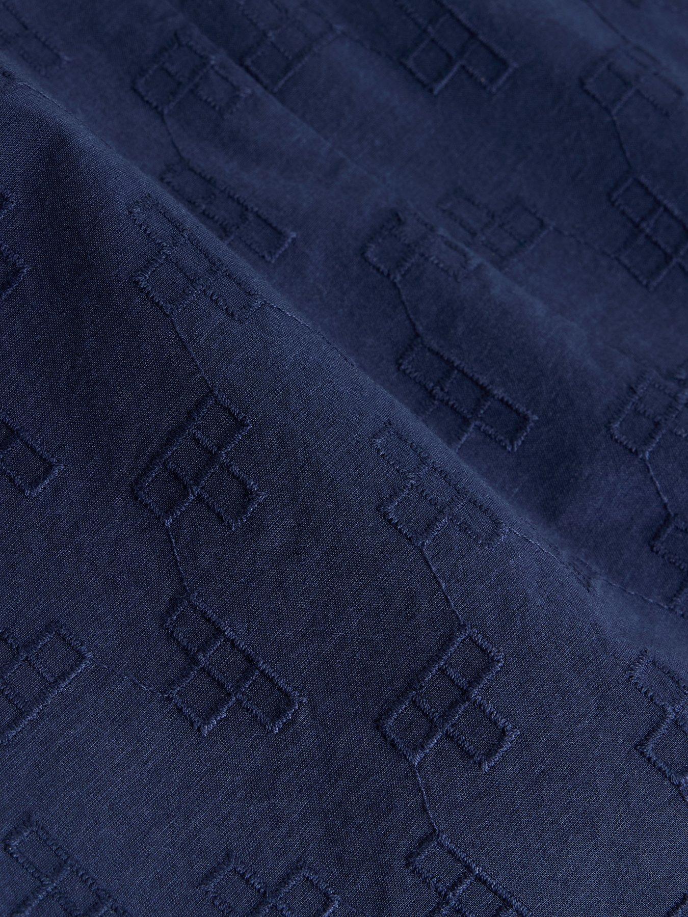  image of white-stuff-vera-broderie-dress-navy