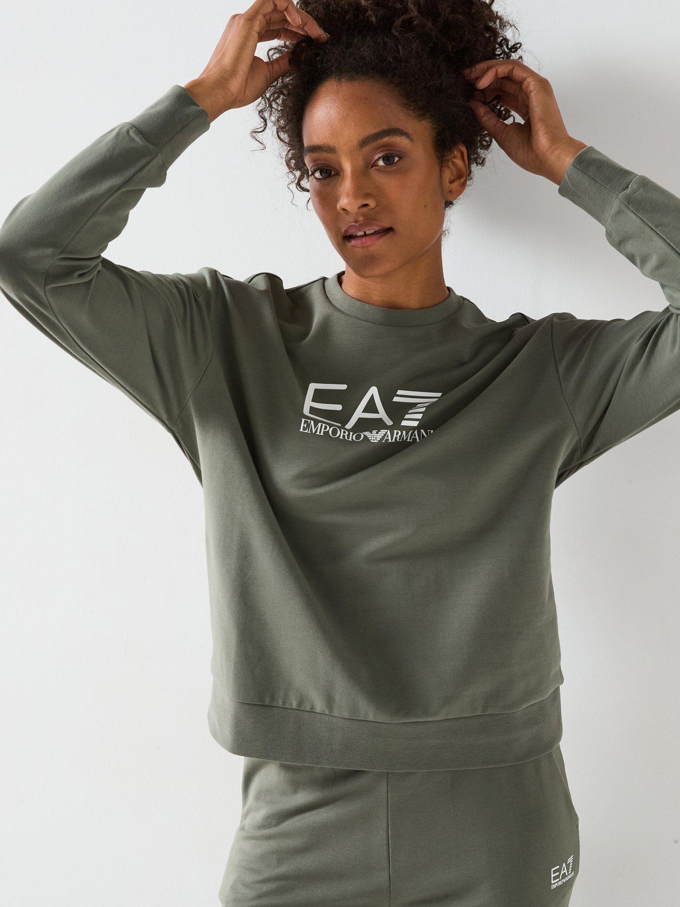 undefined Crew Neck Sweater - Green
