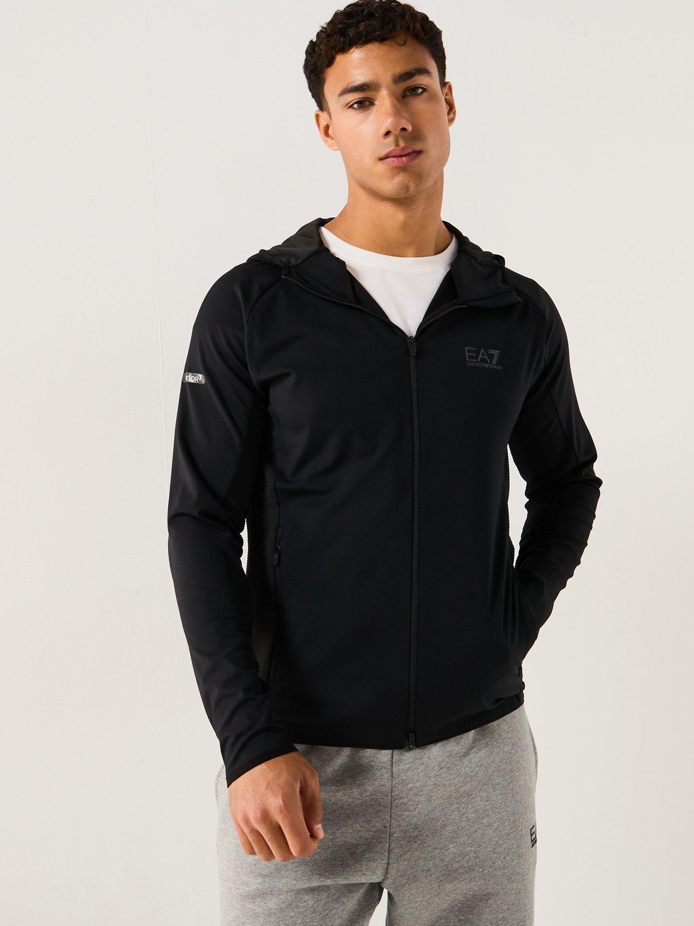undefined Vigor7 Full Zip Hoodie - Black