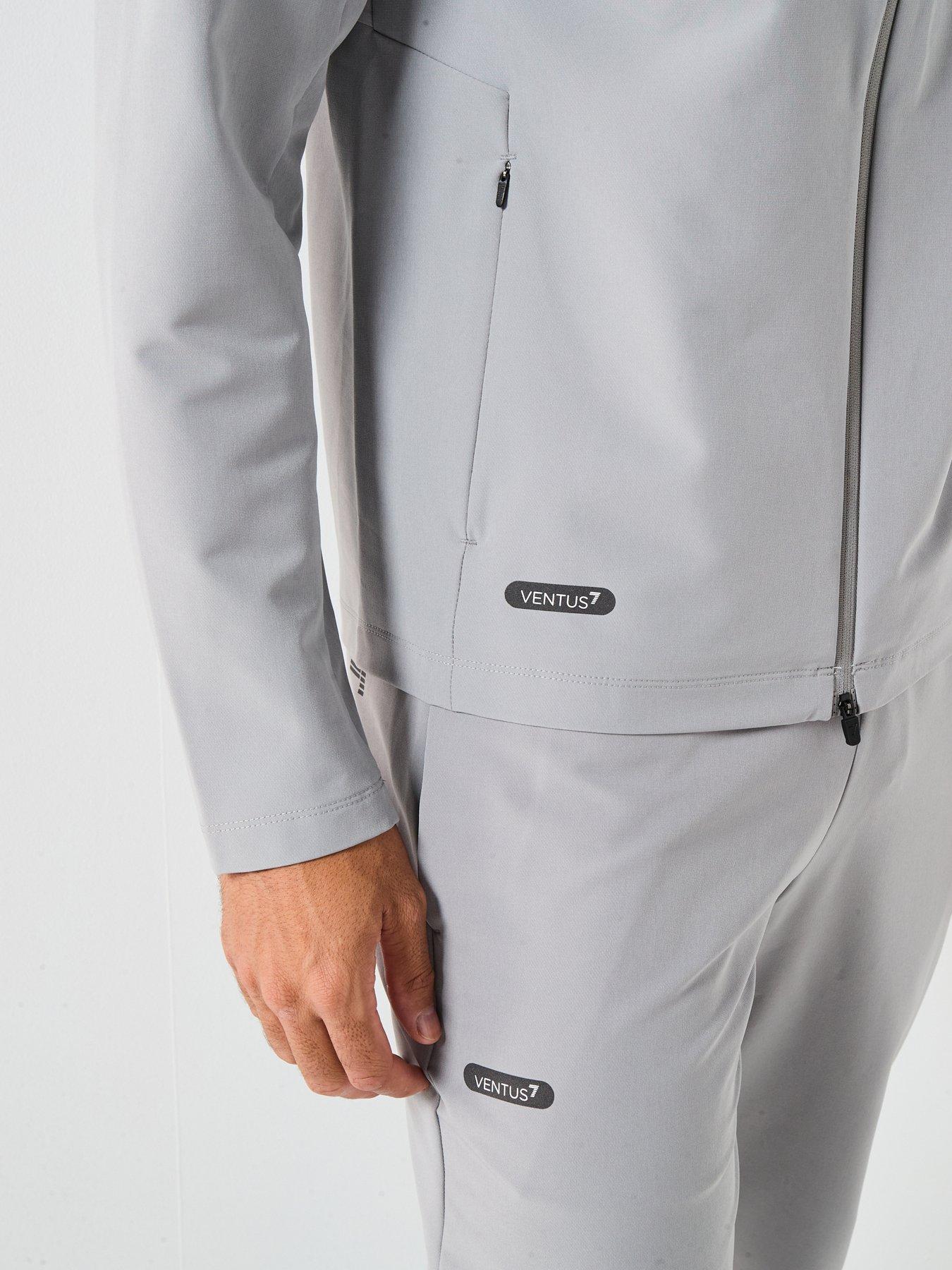 Image 4 of 6 of EA7 Emporio Armani Ventus7 Technical Full Zip Hoodie - Grey