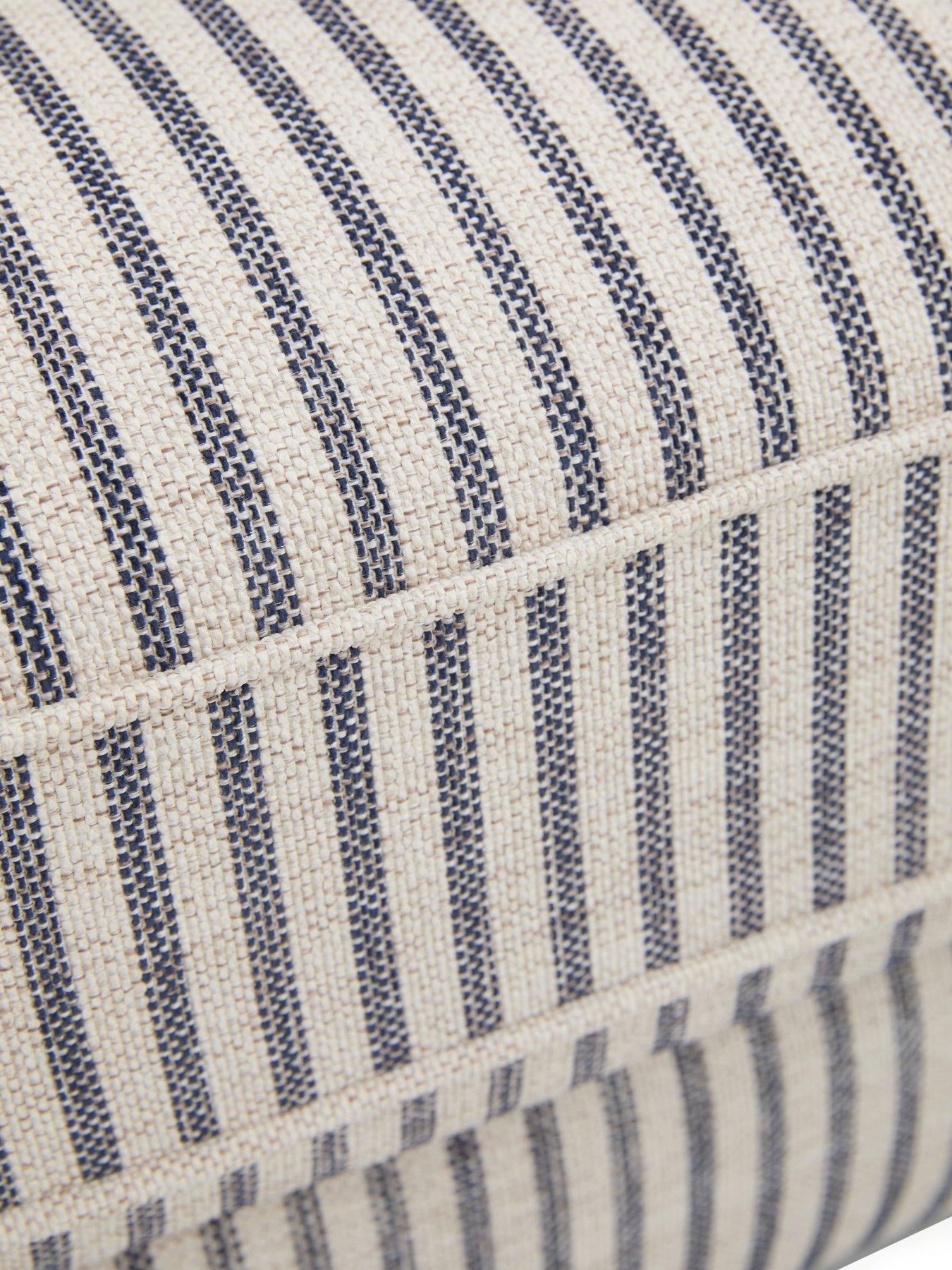 Image 7 of 7 of Very Home Bay Stripe Left Hand&nbsp;Double Arm Corner Group Sofa&nbsp;- Made to Order in the UK