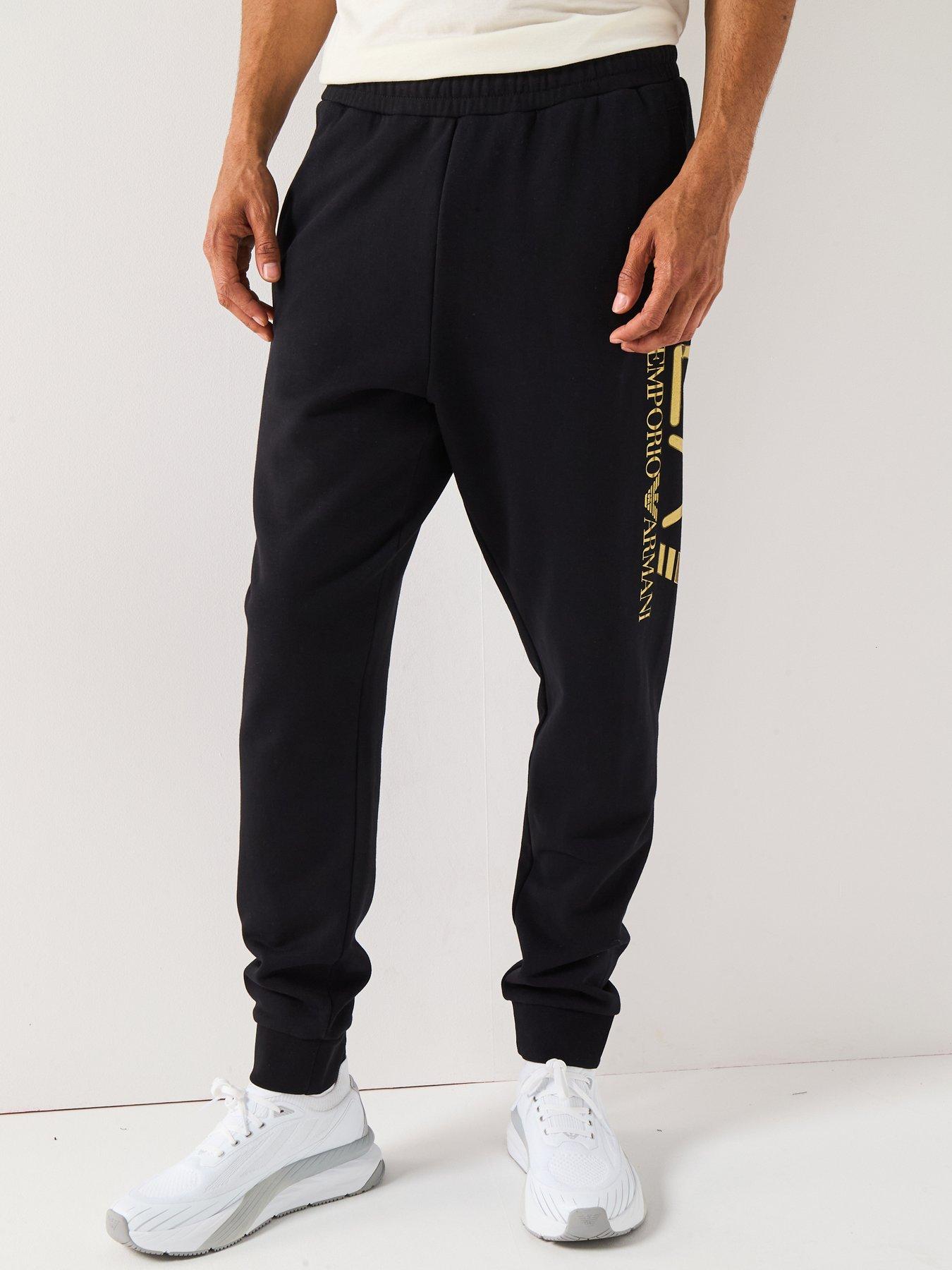 undefined Train Logo Series Large Logo Joggers - Black