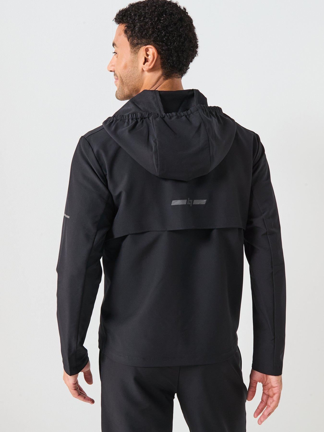 stillFront image of ea7-emporio-armani-ventus7-technical-full-zip-hoodie-black