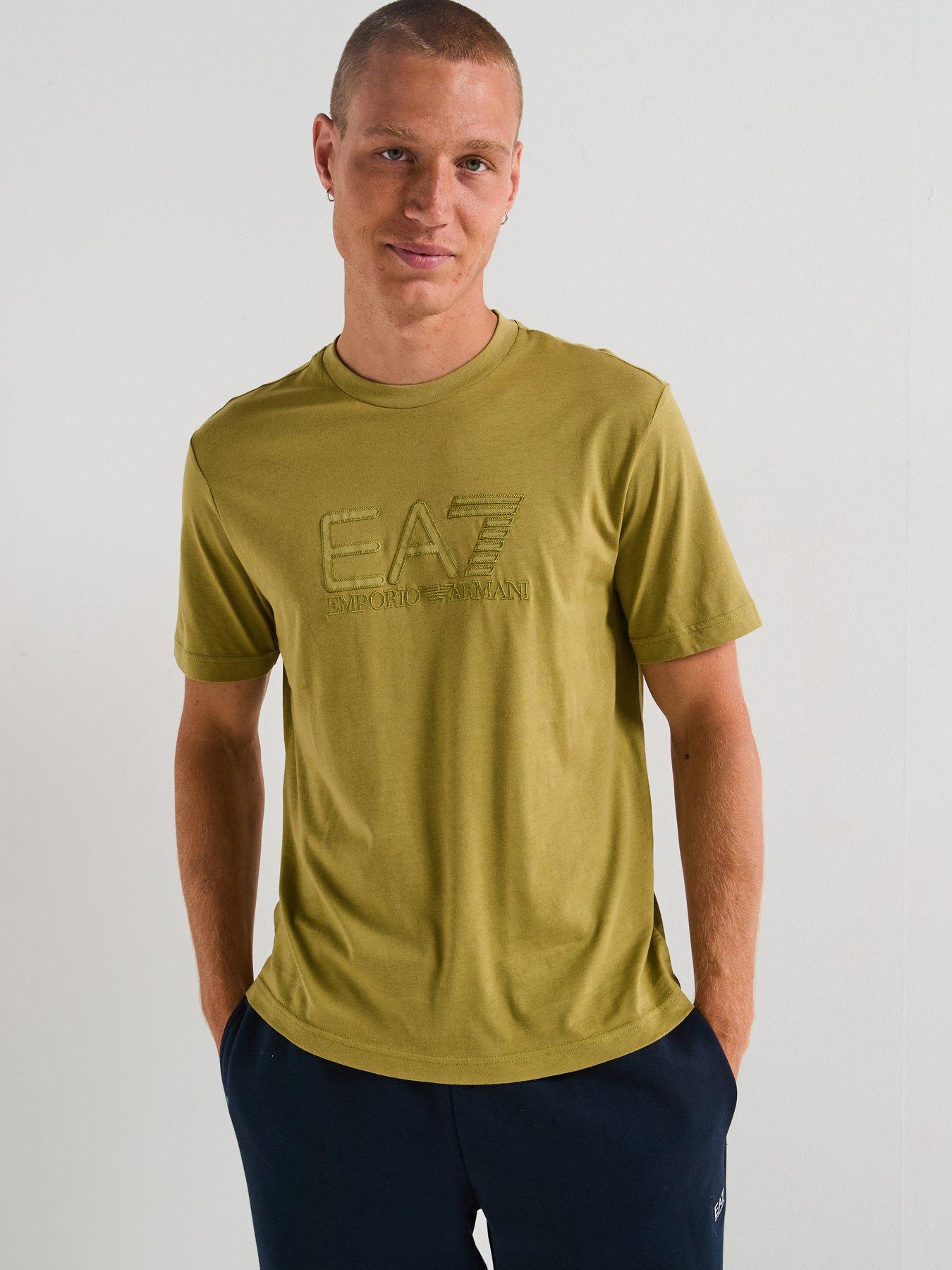undefined EA7 Train Visibility Large Logo T-Shirt - Green