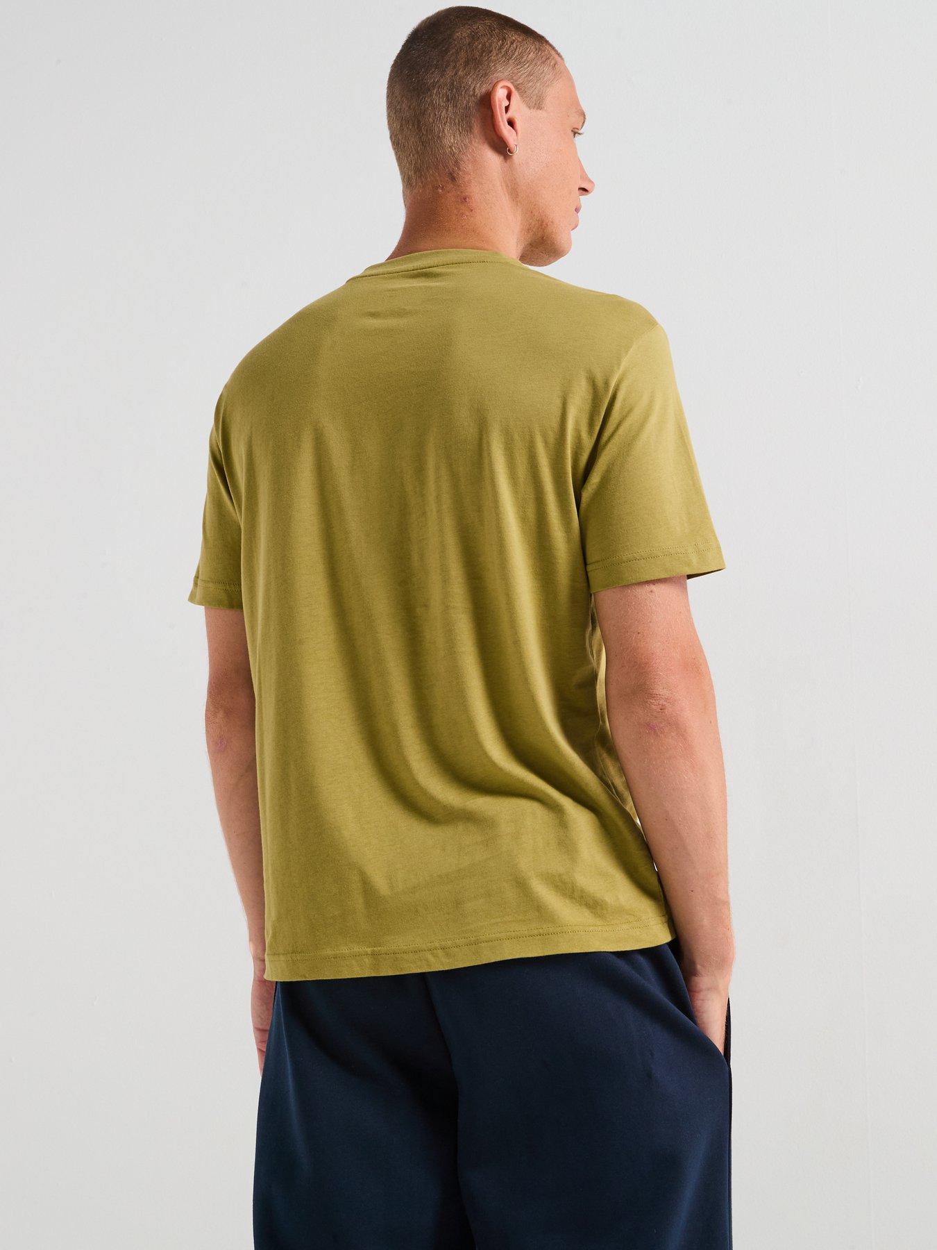 Image 2 of 5 of EA7 Emporio Armani EA7 Train Visibility Large Logo T-Shirt - Green