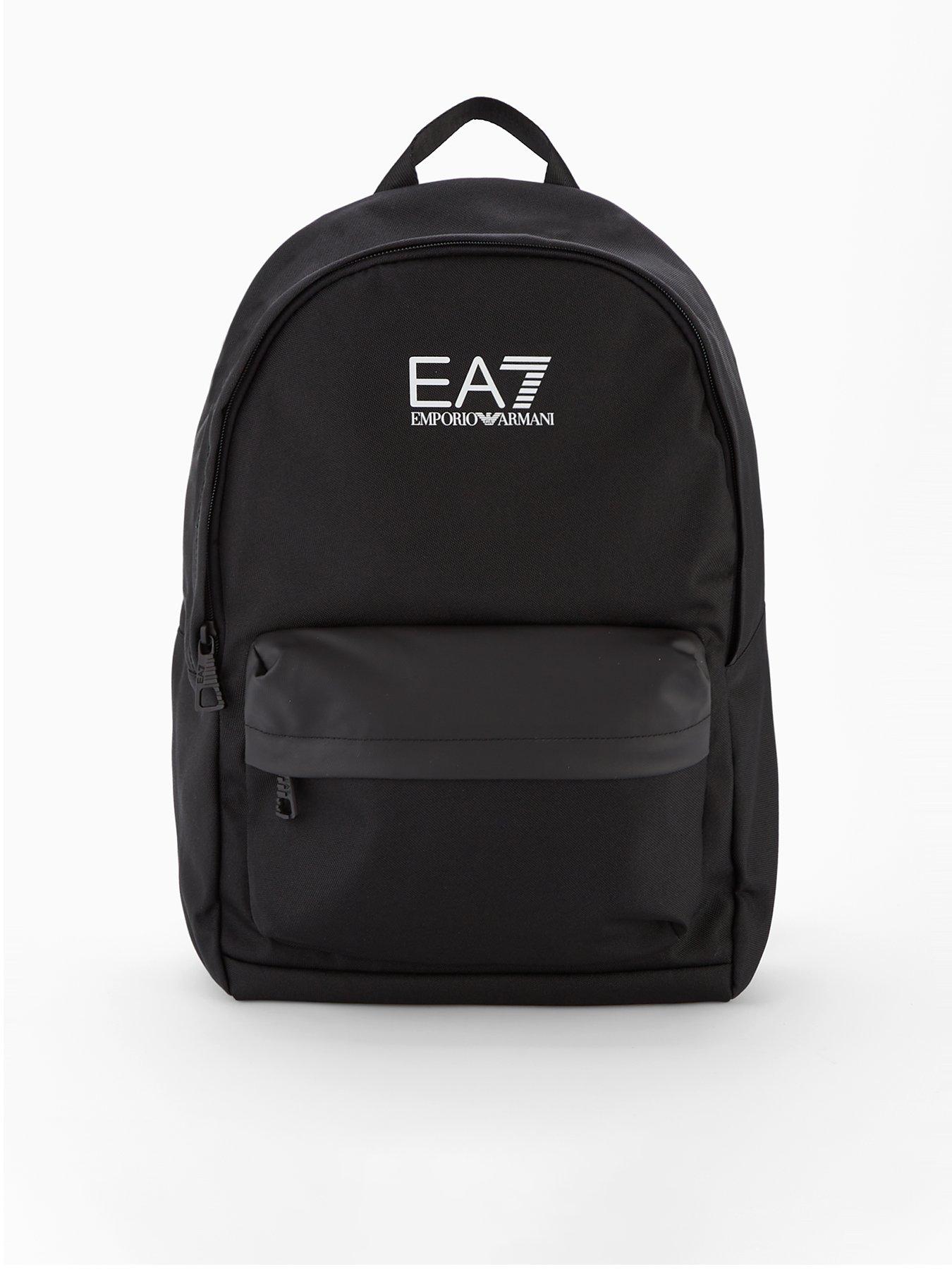 Image 1 of 4 of EA7 Emporio Armani Train Core Logo Backpack - Black