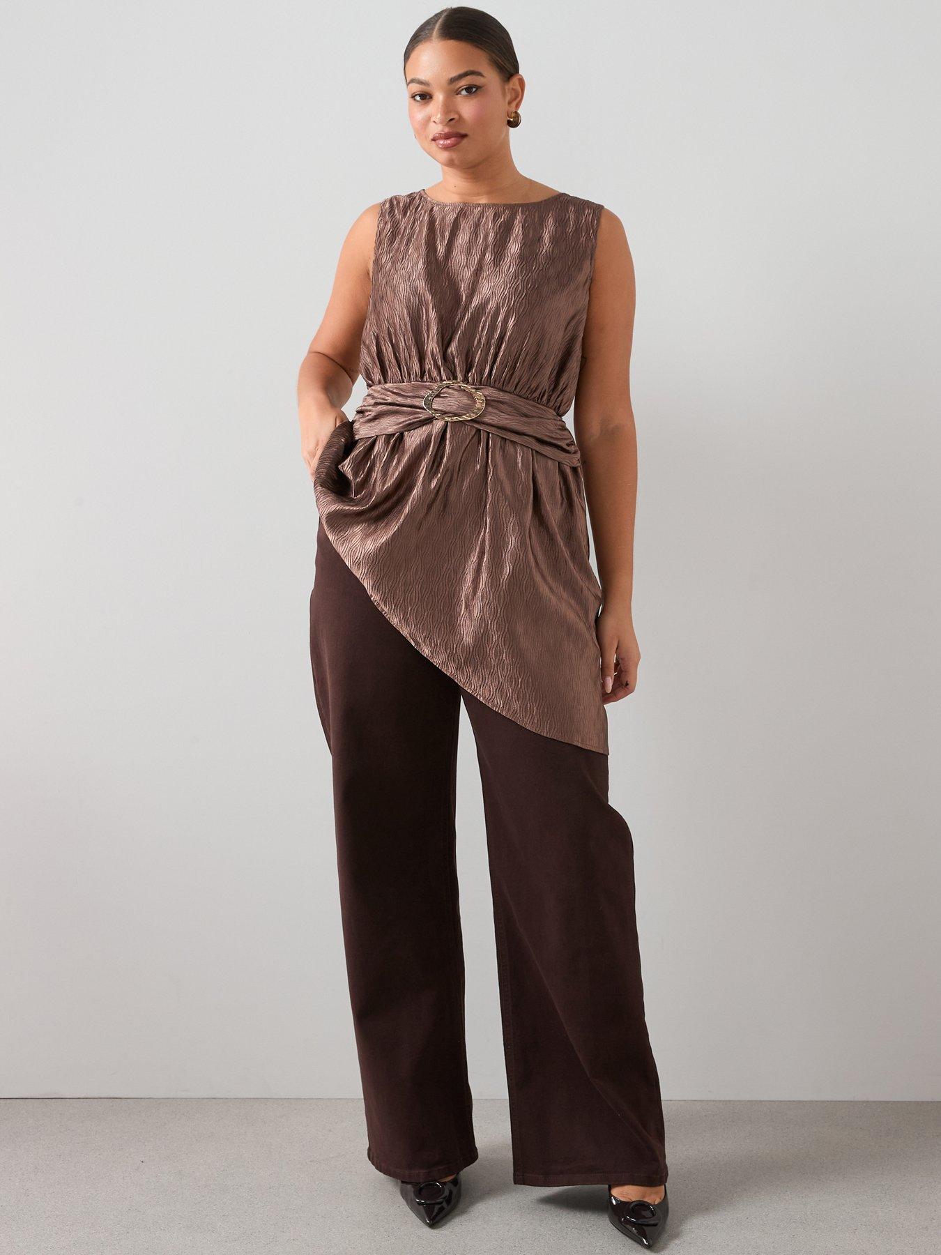 The Very Collection Curve Asymmetric Trim Tunic