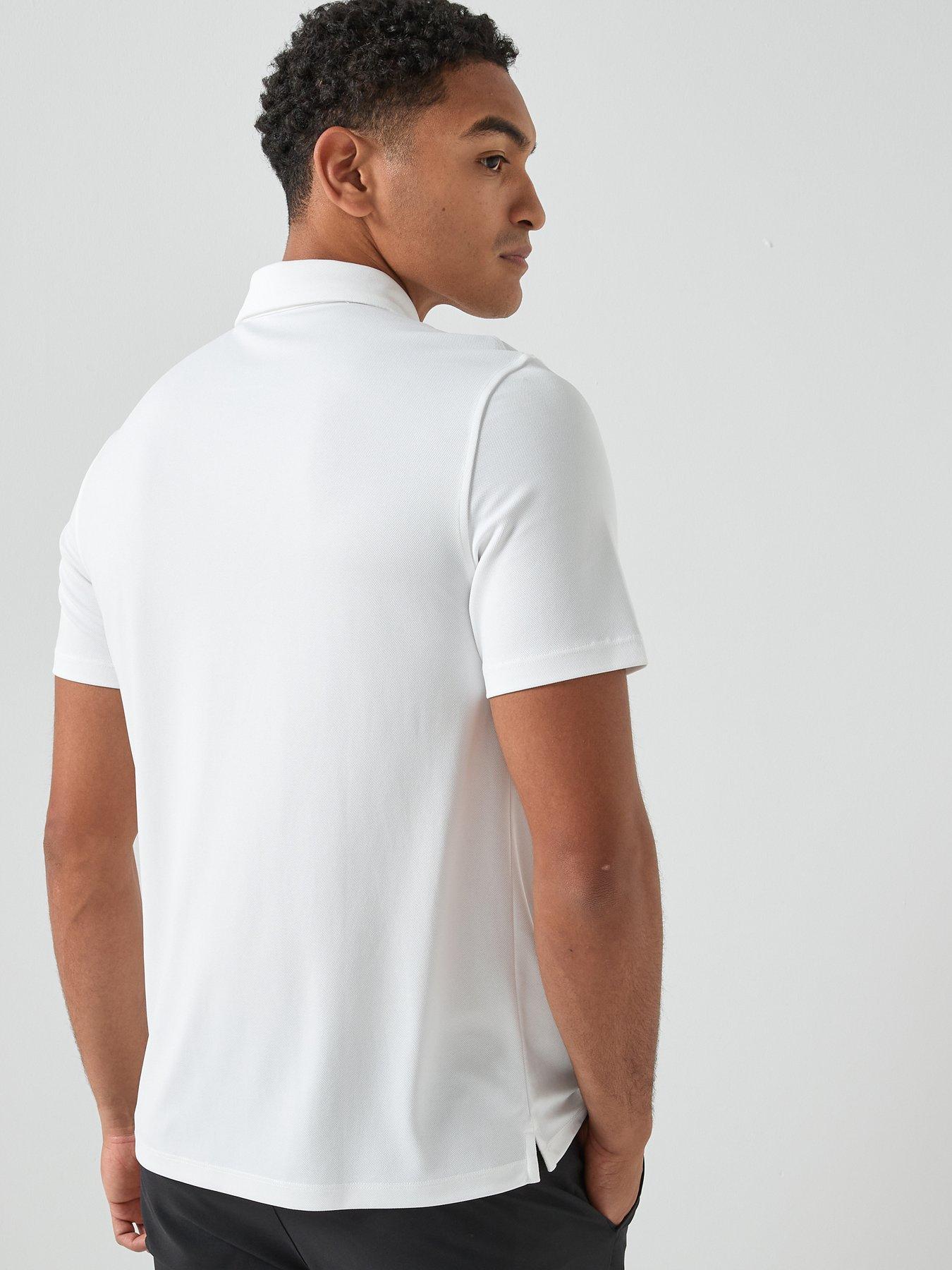 Image 2 of 4 of Lyle & Scott Golf Mens Tour Polo Shirt - White