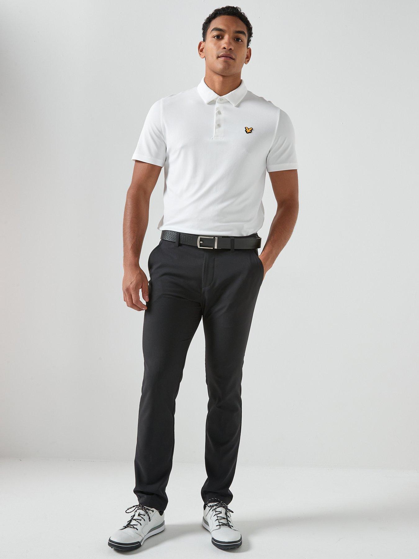 Image 3 of 4 of Lyle & Scott Golf Mens Tour Polo Shirt - White