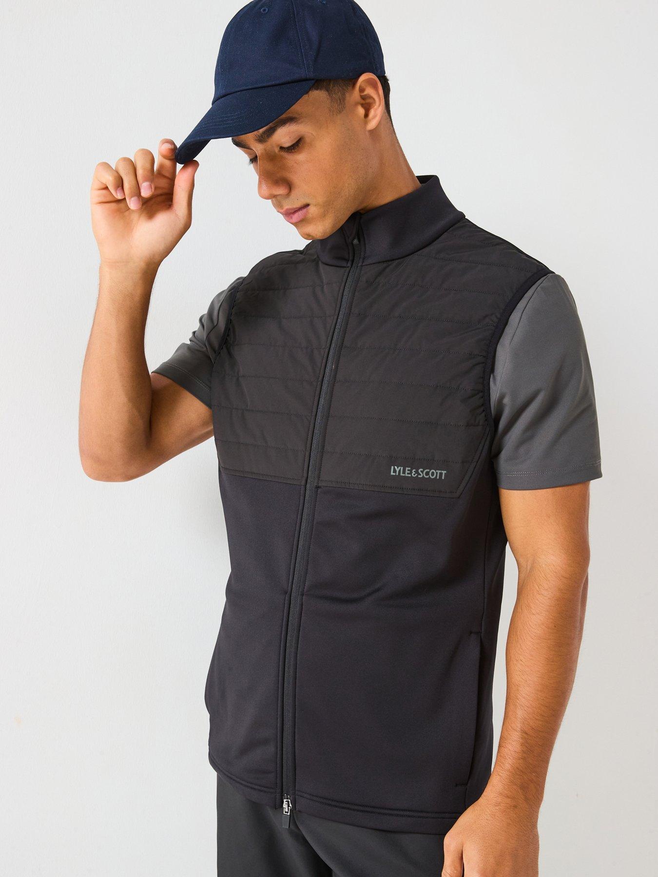 lyle-scott-golf-mens-windjammer-full-zip-vest-black