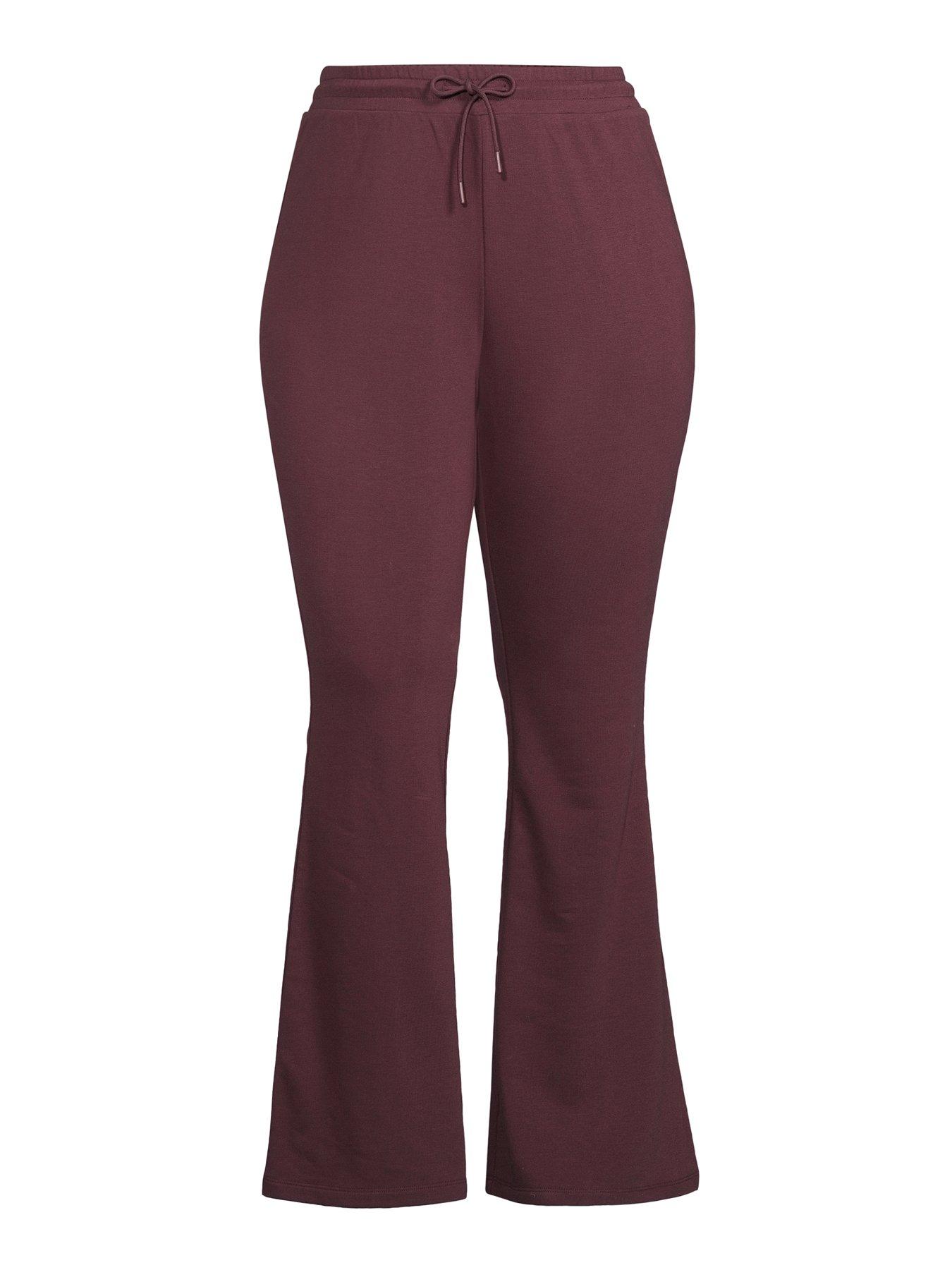 Image 7 of 7 of The Very Collection Curve Kickflare Joggers - Brown