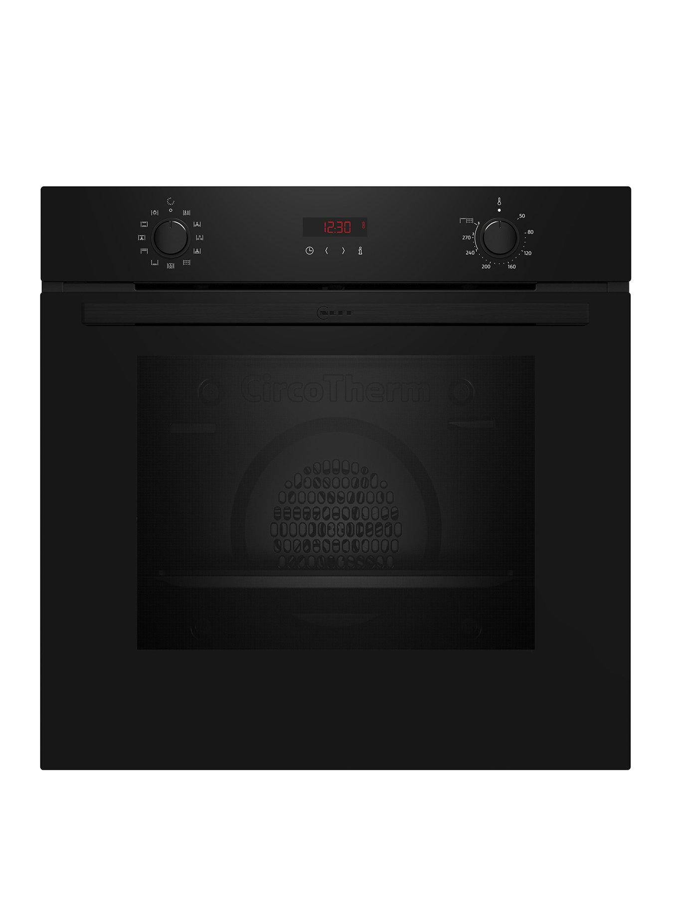 Image 1 of 8 of Neff B2DCG7AK3B, CircoTherm Oven, 7 functions,Pyro Red clock display