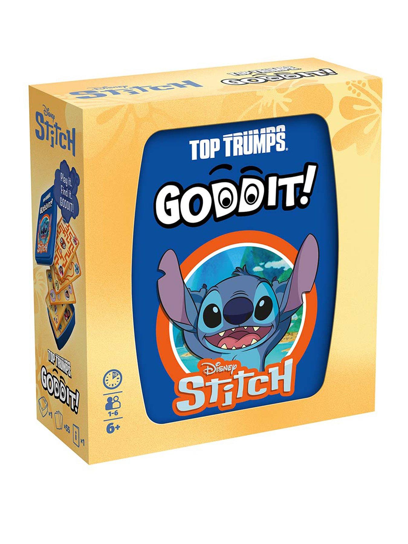 Disney Stitch Top Trumps Goddit Stitch Card Game