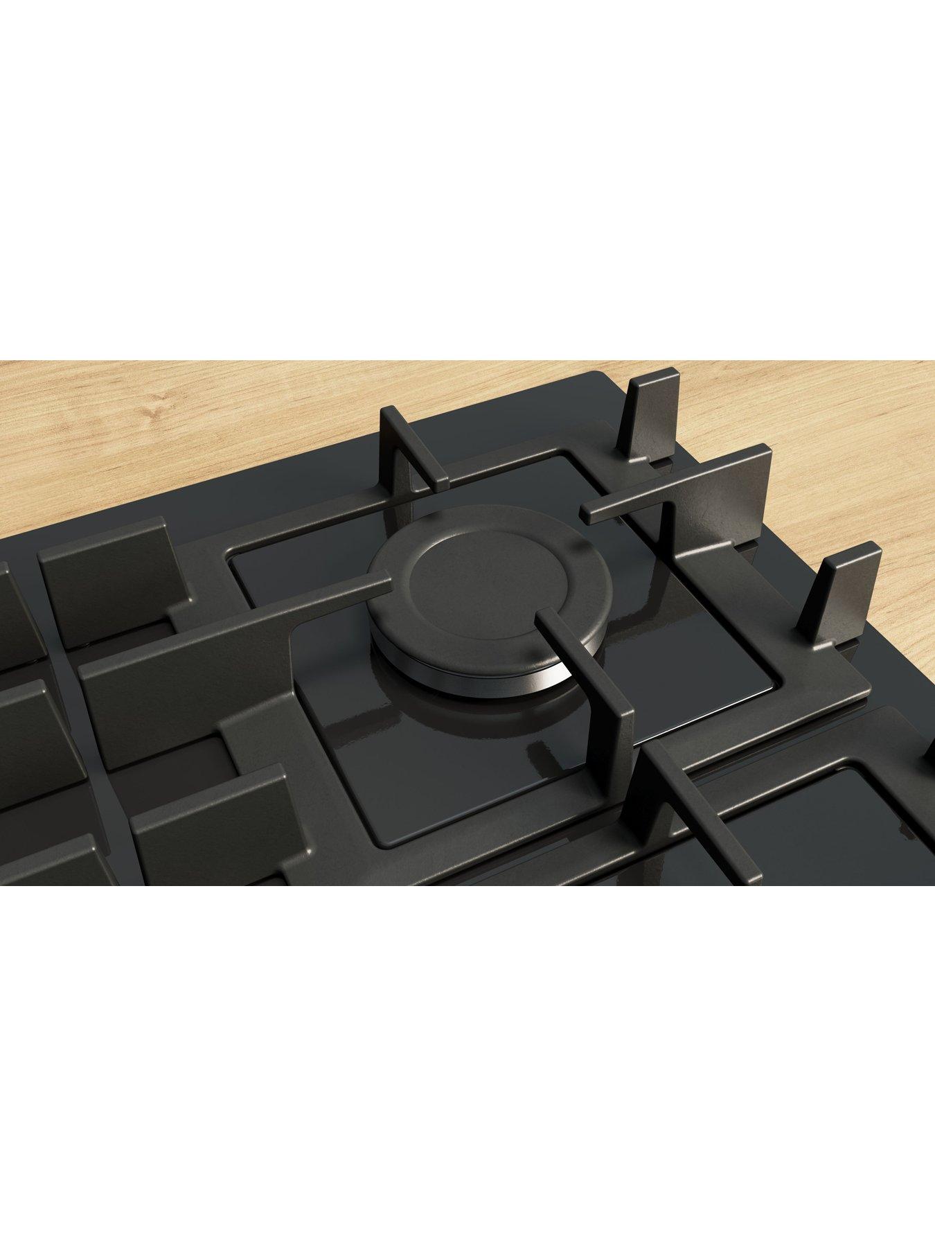  image of bosch-series-4-pnp6b6k40-60cm-intergrated-gas-hob-black