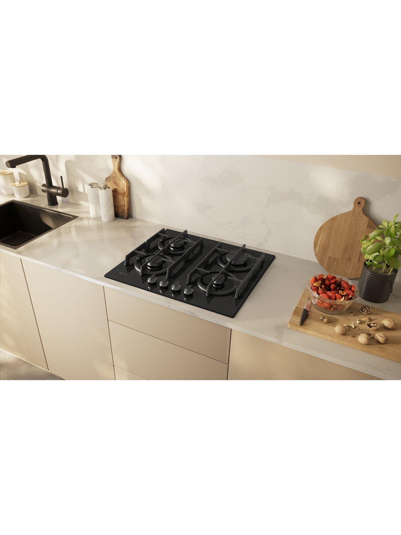 Image 2 of 7 of Neff N70 T26PIP4S0 60cm Gas Hob - Black