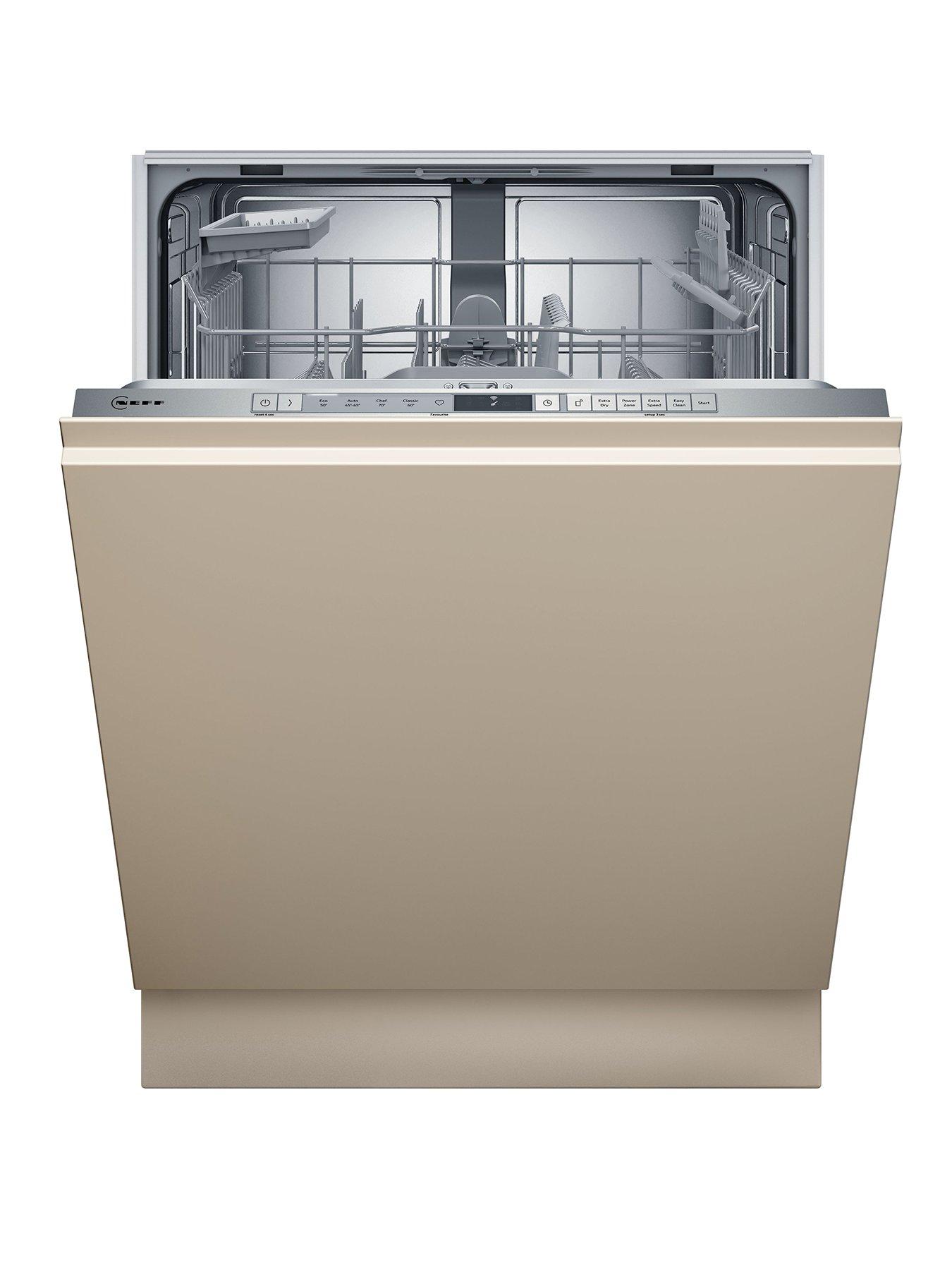 undefined S153HTX02G, 60cm Built-in Dishwasher, 6 programmes, 5 options, InfoLight, 46dB, 9L, 3/6/9 time delay, 13 place settings, Polinox
