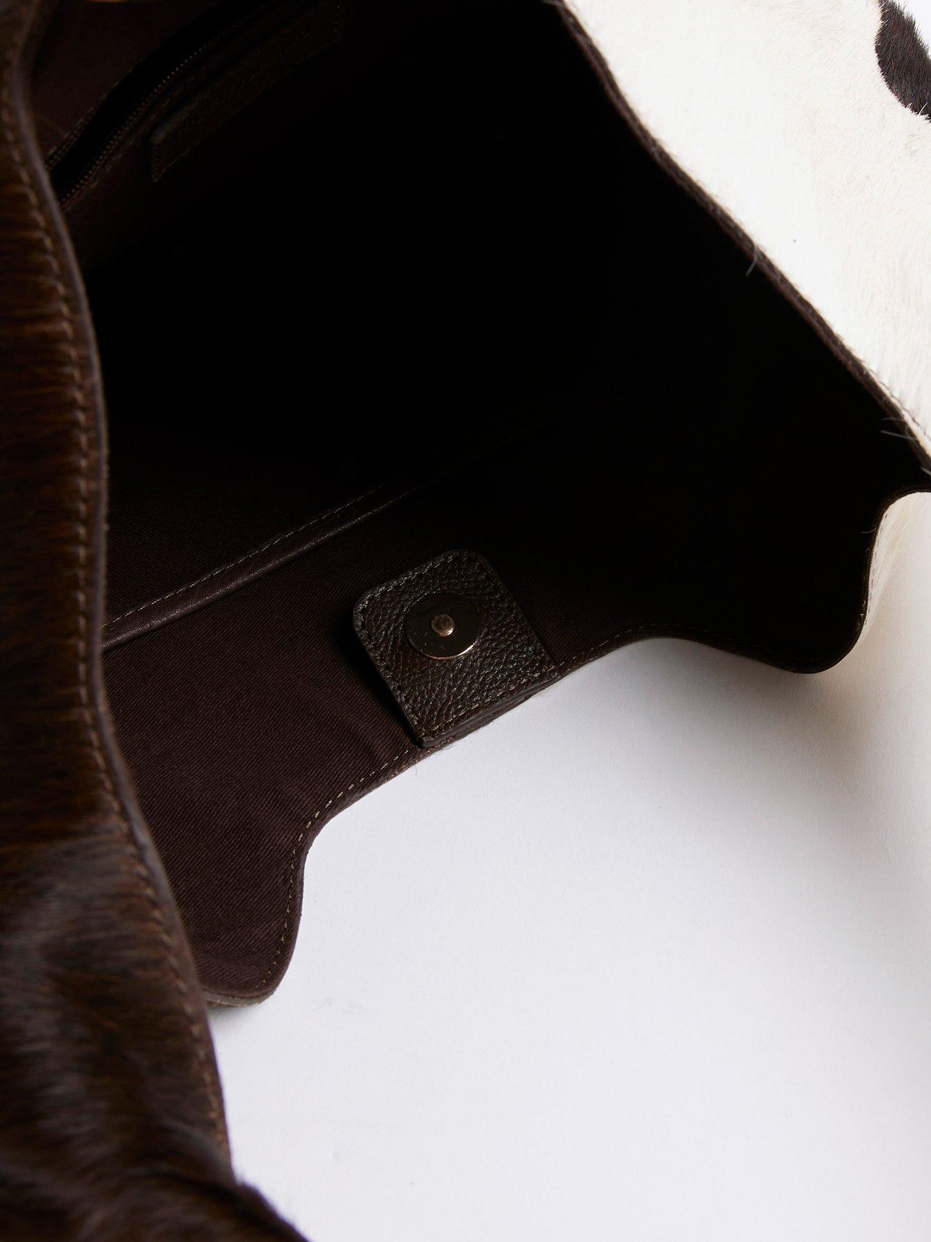 Image 6 of 6 of River Island Oversized Leather Slouch Bag - Brown