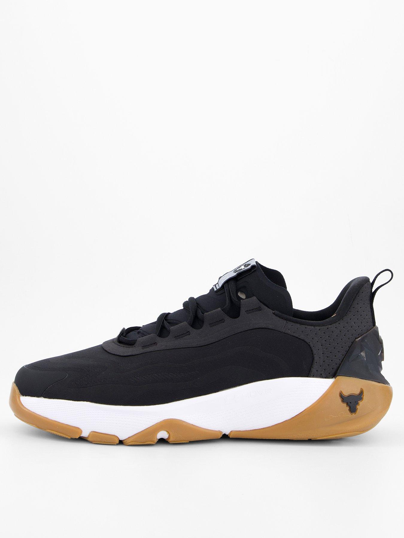 UNDER ARMOUR Mens Training Project Rock 8 Trainers - Black