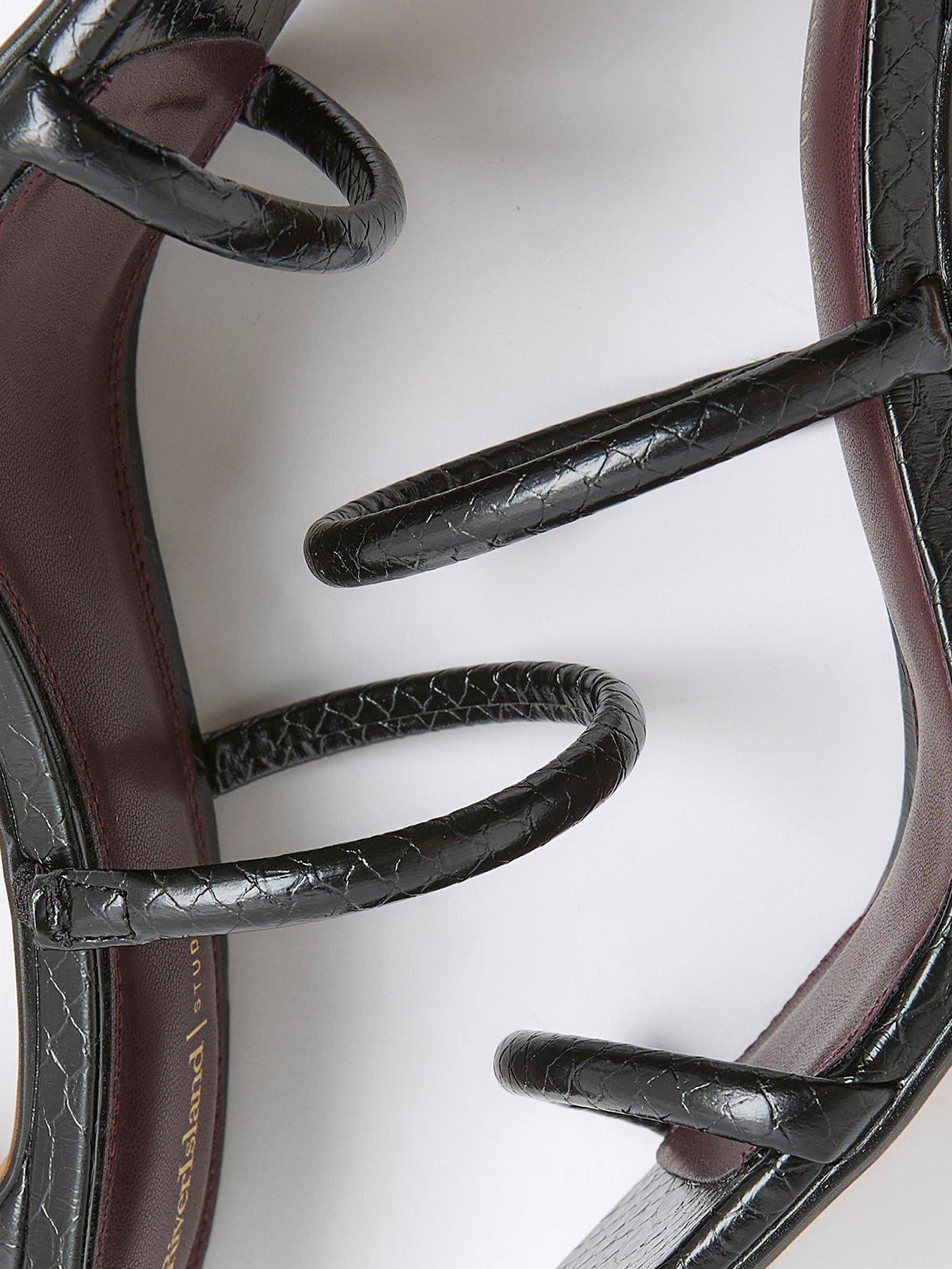 Image 5 of 5 of River Island Wide Double Strap Mule - Black