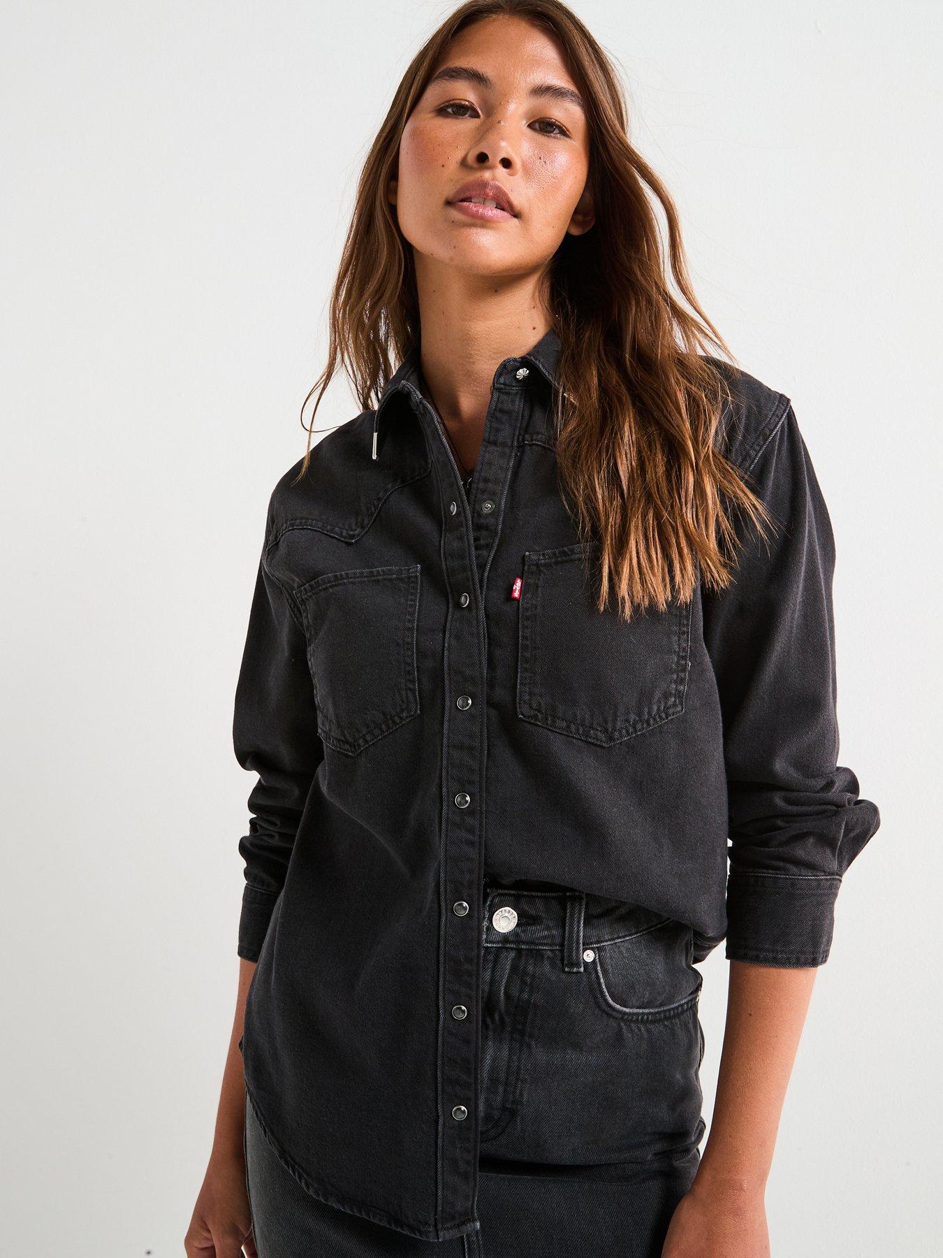 undefined Teodora Western Shirt - Western Wildside - Black