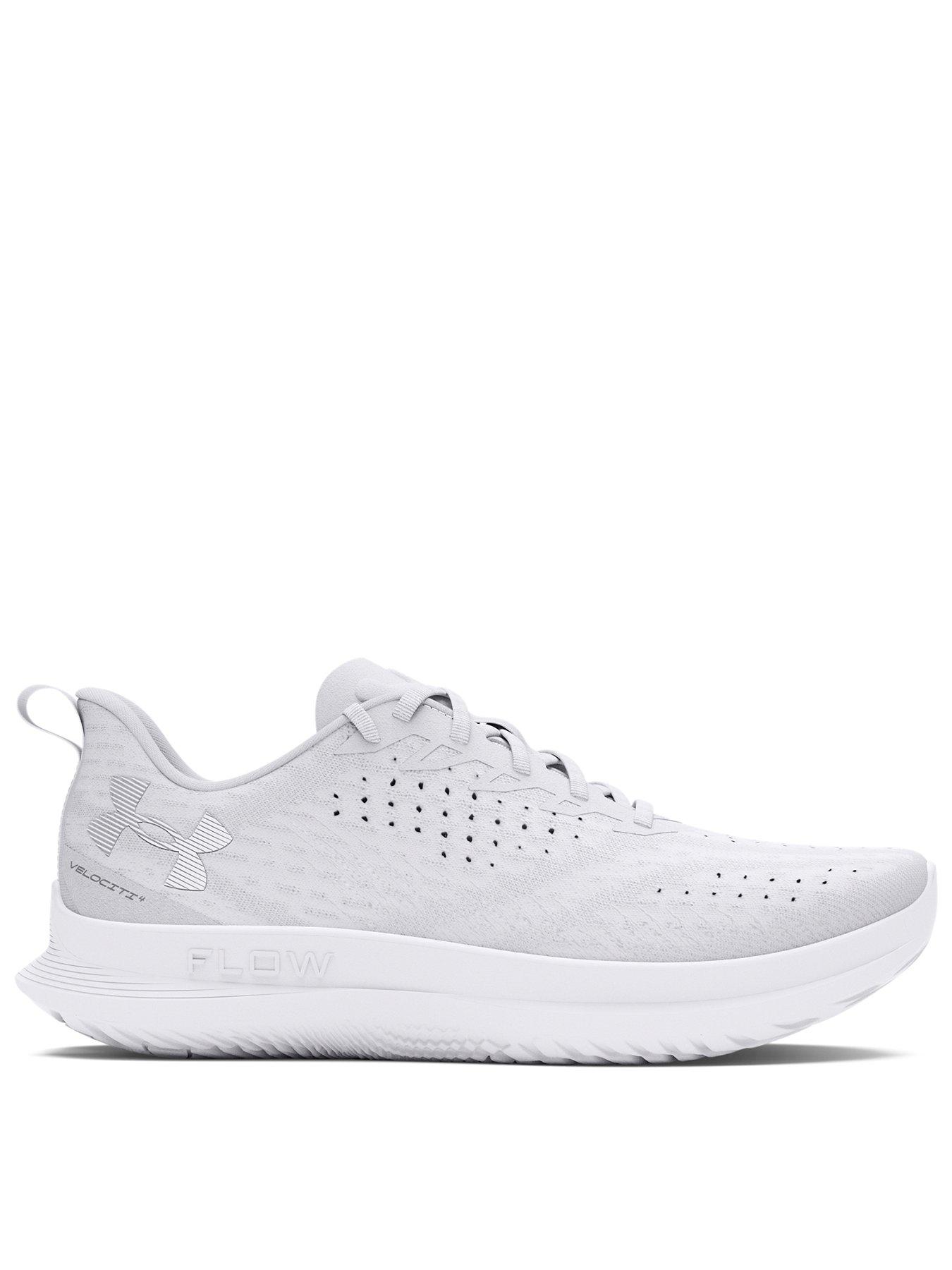 UNDER ARMOUR Mens Running Velociti 4 Trainers - White