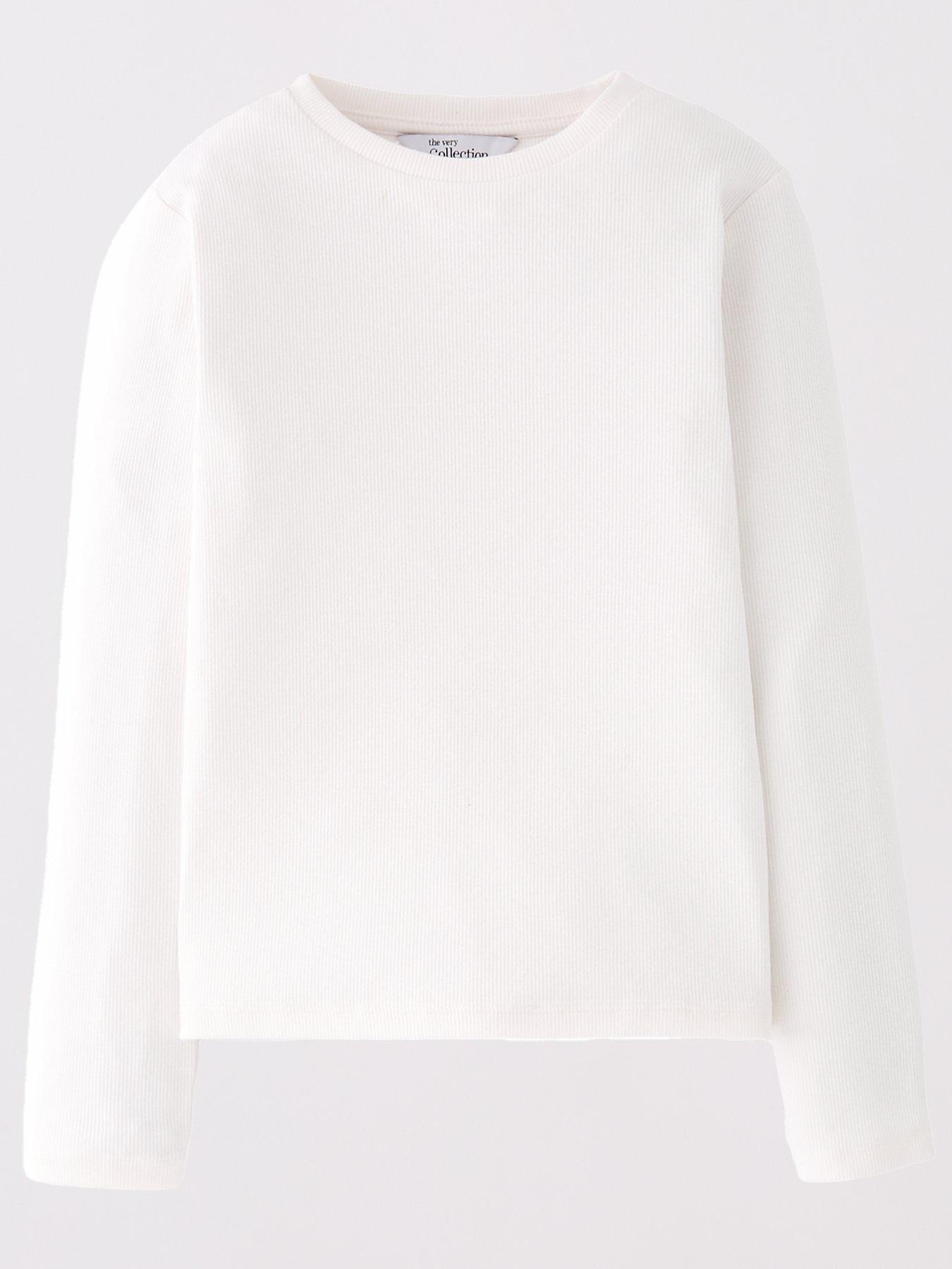  image of the-very-collection-girls-2-pack-rib-tops-multi