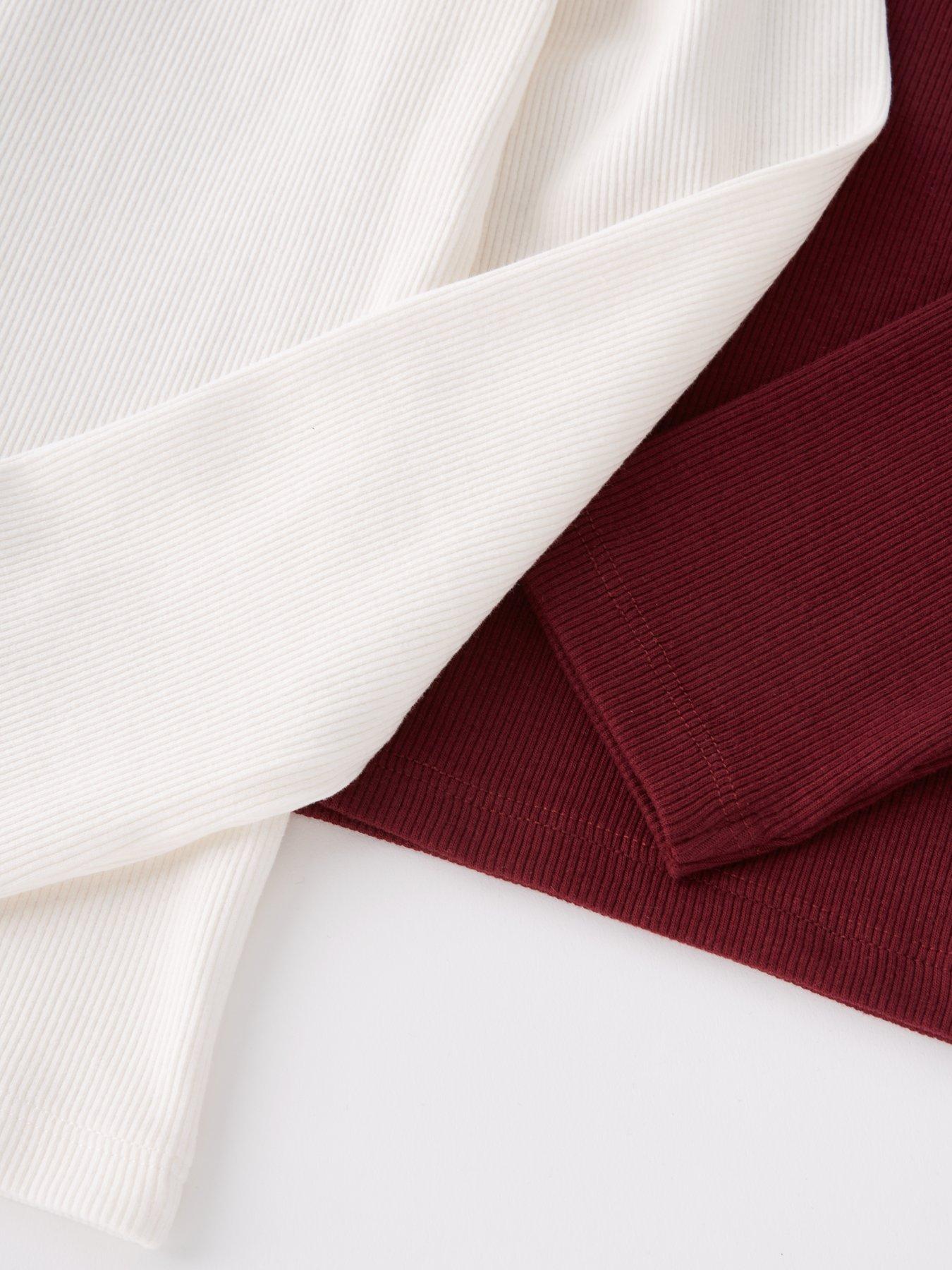  image of the-very-collection-girls-2-pack-rib-tops-multi