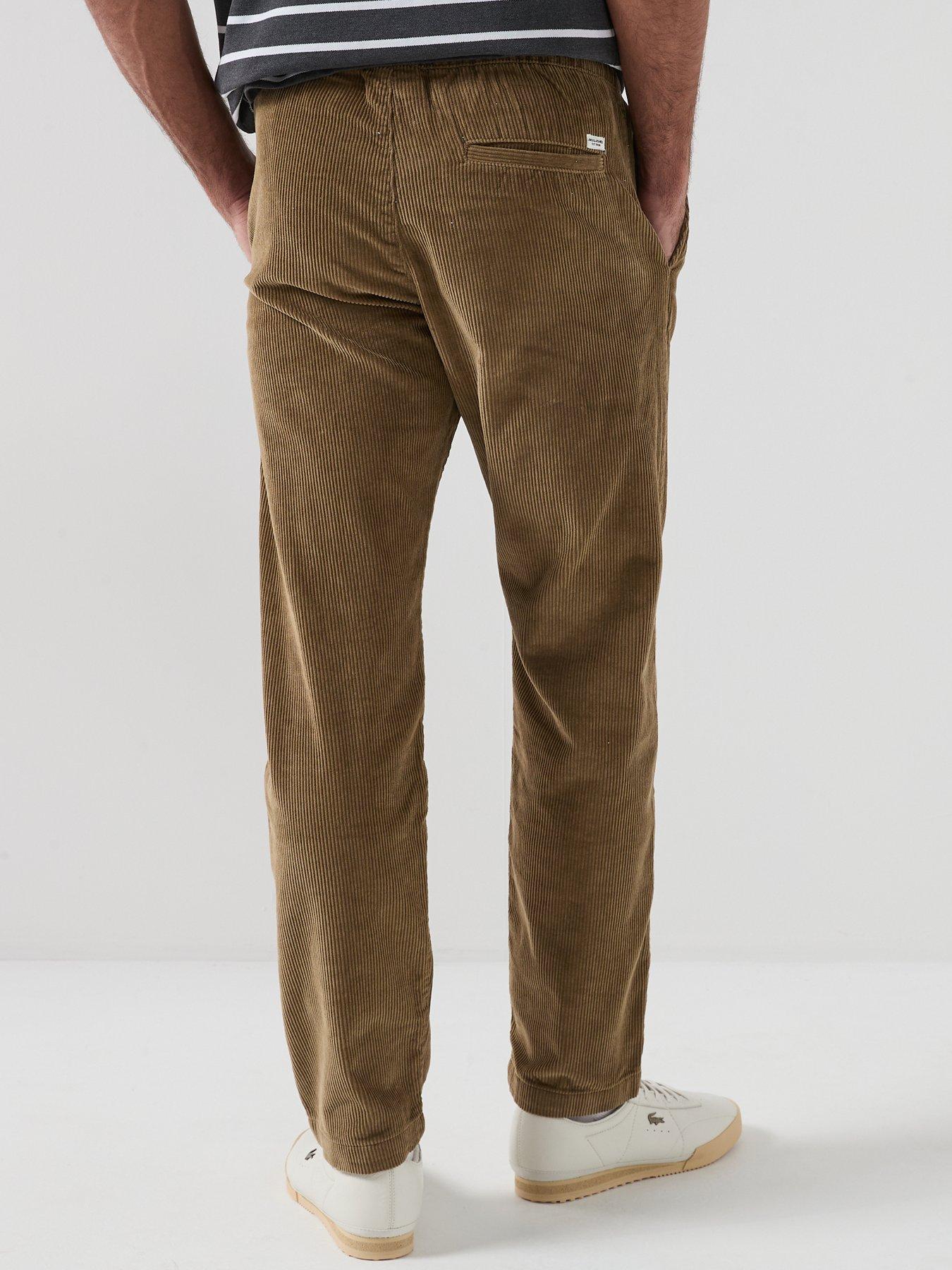 Image 2 of 5 of Jack & Jones Kane Corduroy Casual Trousers - Beige