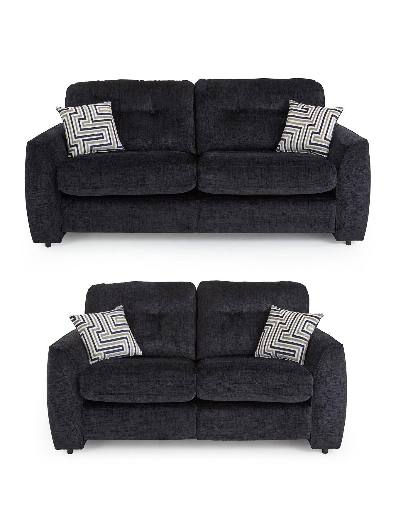 Image 2 of 7 of The Very Collection Margate Fabric&nbsp;3 Seater + 2 Seater Power Incliner Sofa Set (Buy &amp; SAVE!)&nbsp;- Made to Order in the UK