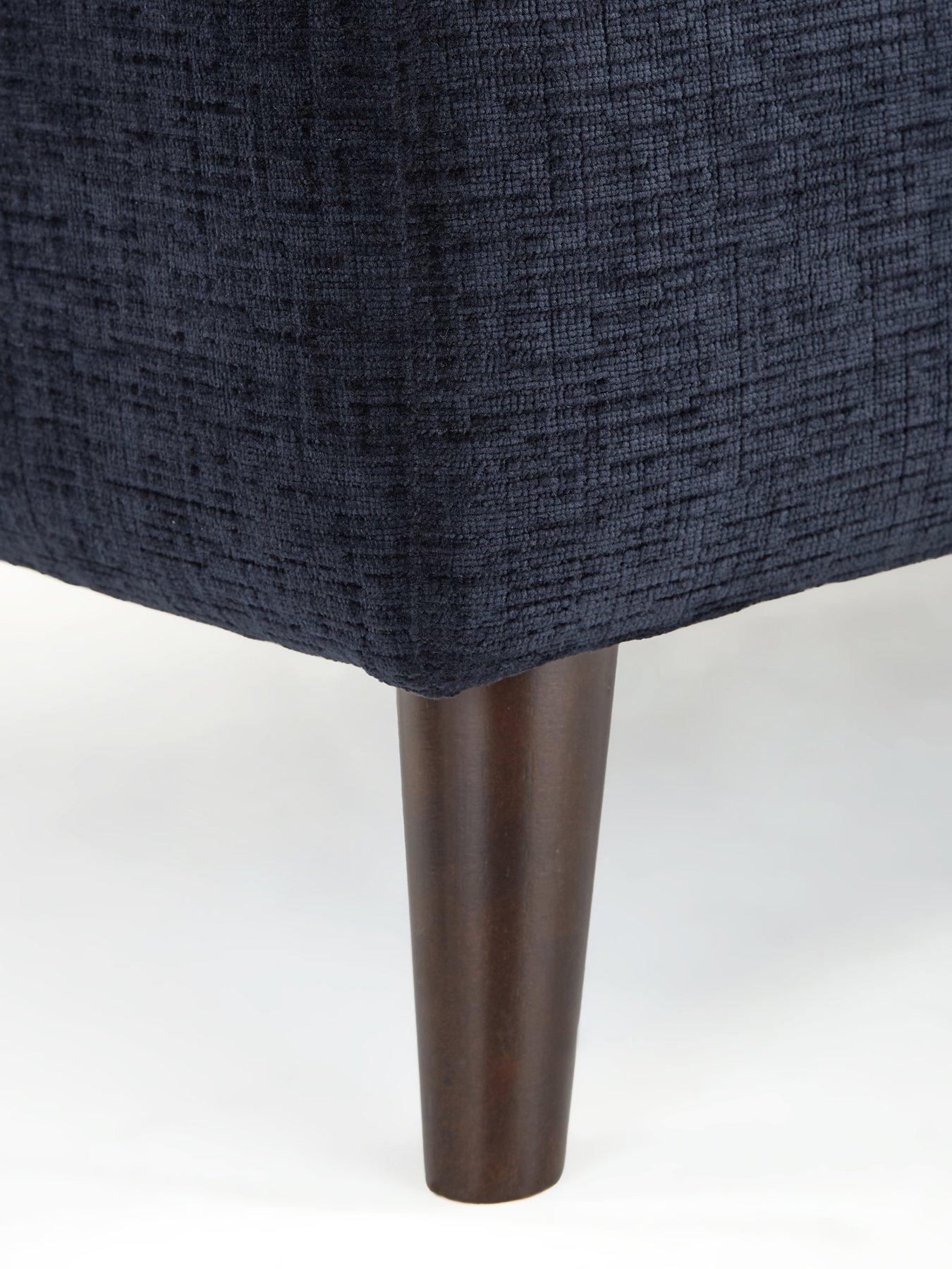 Image 5 of 7 of The Very Collection Margate Fabric Storage Footstool&nbsp;- Made to Order in the UK