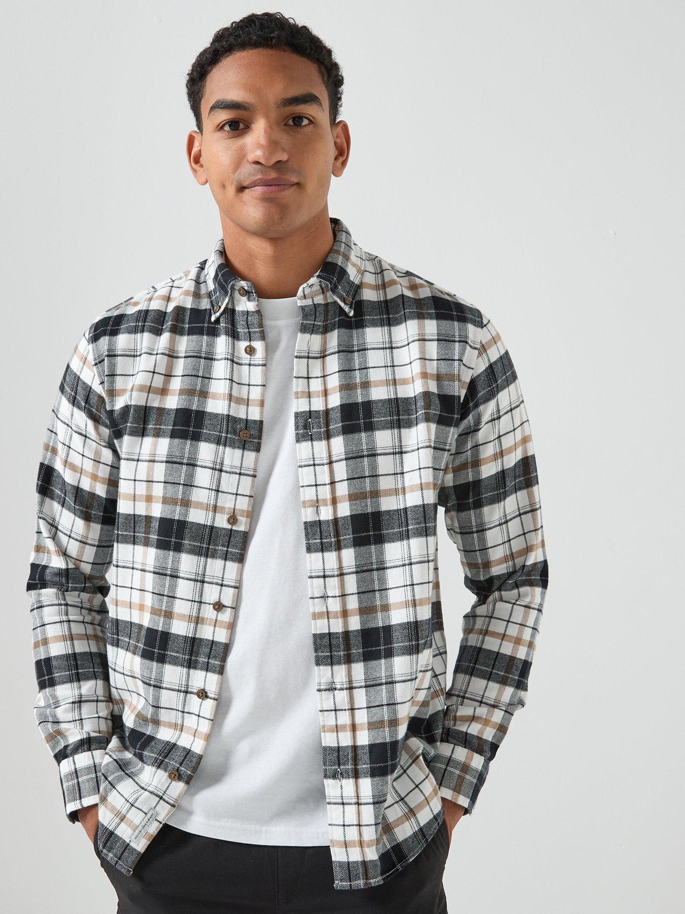 jack-jones-barkley-flannel-long-sleeve-check-shirt-grey