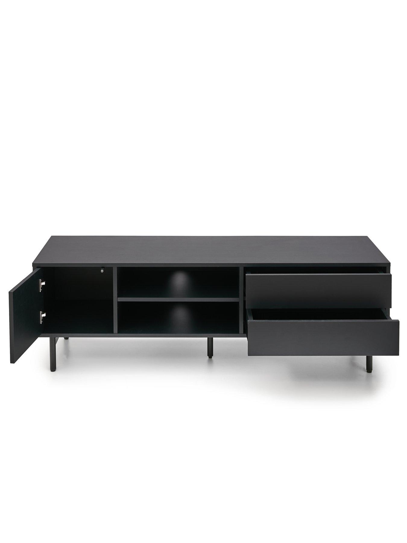 Image 4 of 7 of The Very Collection Hava Tv Unit Black - fits up To 65 inch TV&nbsp;- FSC&reg; Certified