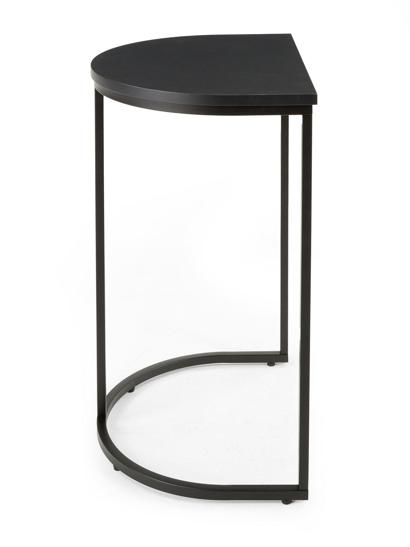 Image 5 of 6 of The Very Collection Hava Sofa Side Table Nest - Black - FSC&reg; Certified