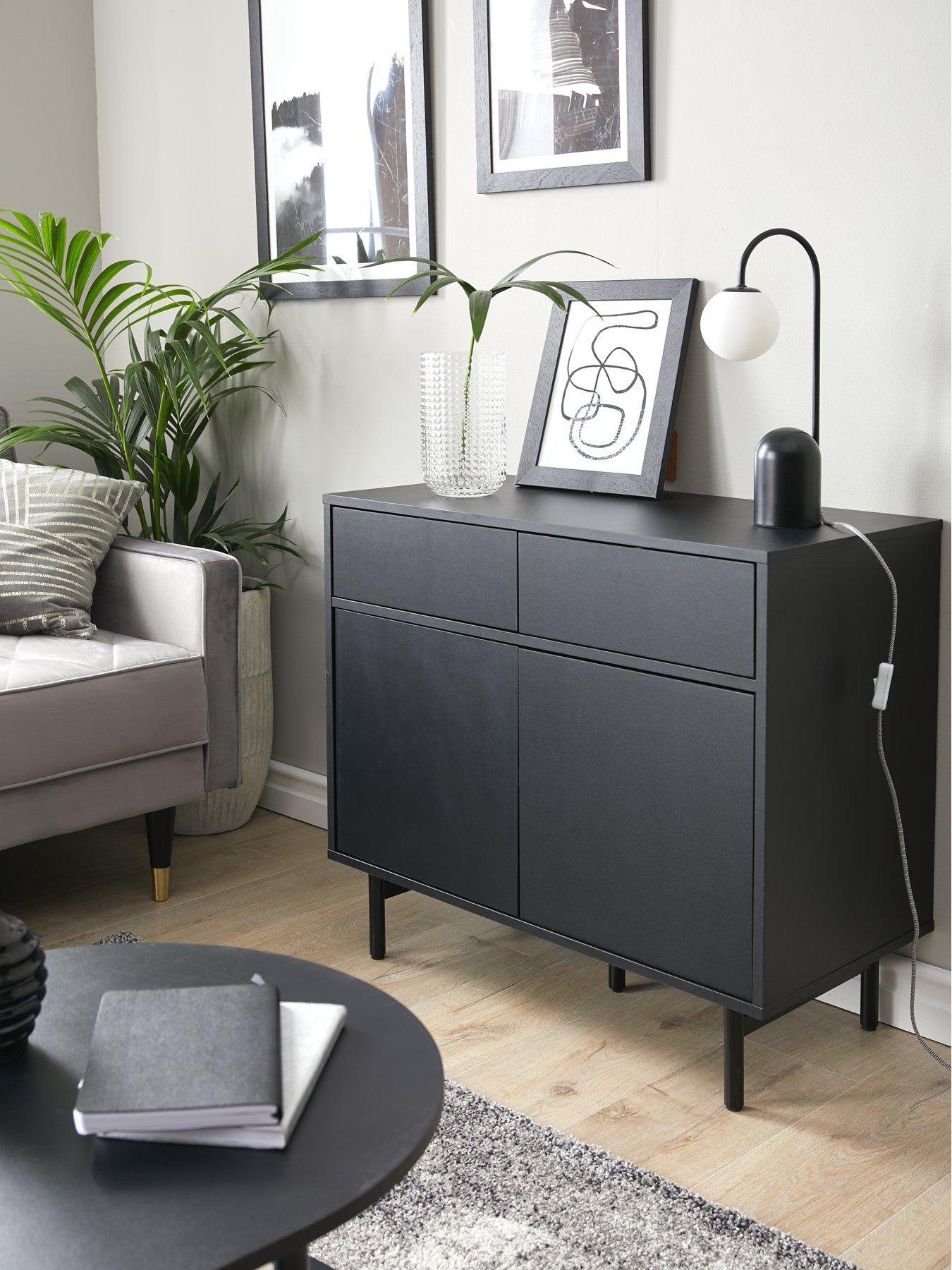 Image 1 of 7 of The Very Collection Hava 2 Door, 2 Drawer Compact Sideboard - FSC&reg; Certified