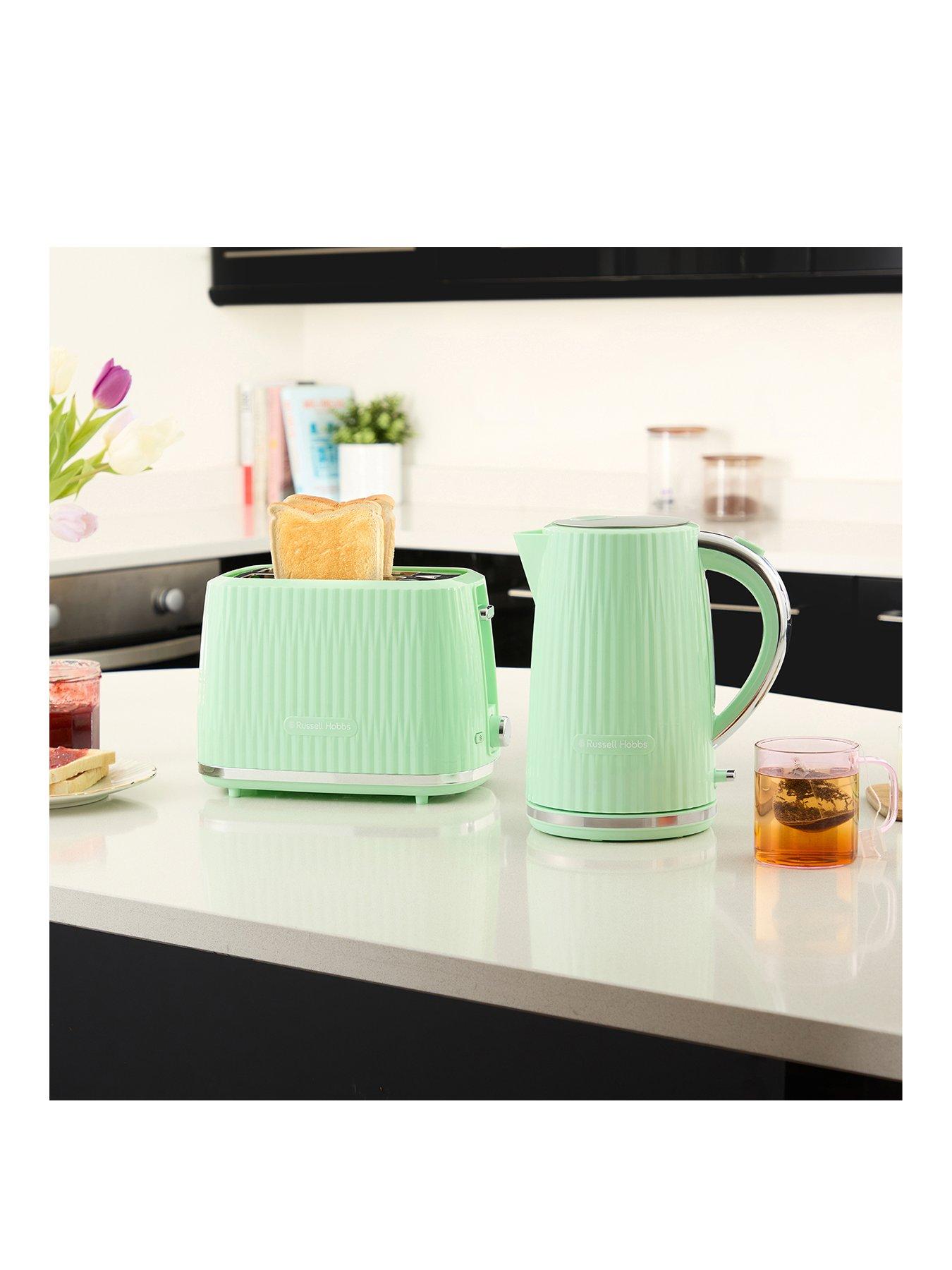 Russell Hobbs Eden Pistachio Bundle with descaler