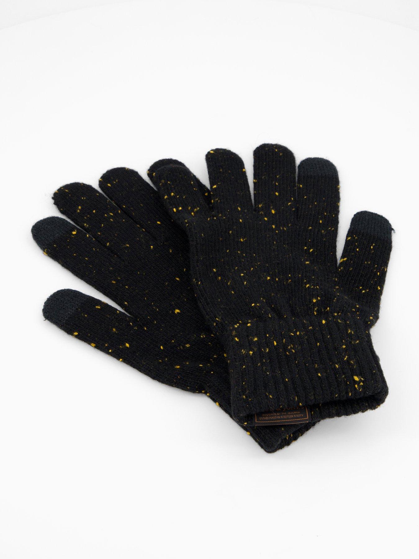 Image 4 of 4 of Jack & Jones Cliff Nap Knitted Gloves - Dark Brown