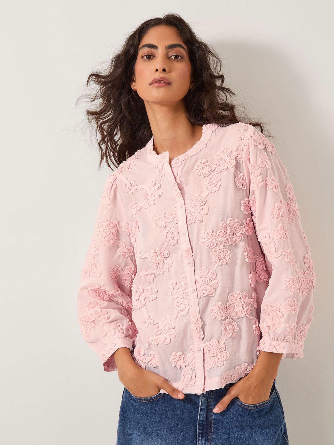 undefined Blair Floral Top - Pink