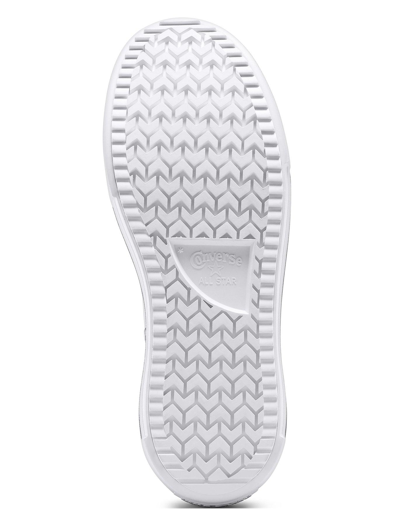 Image 5 of 7 of Converse Womens Chuck Taylor All Star Lift Double Stack High Top - White