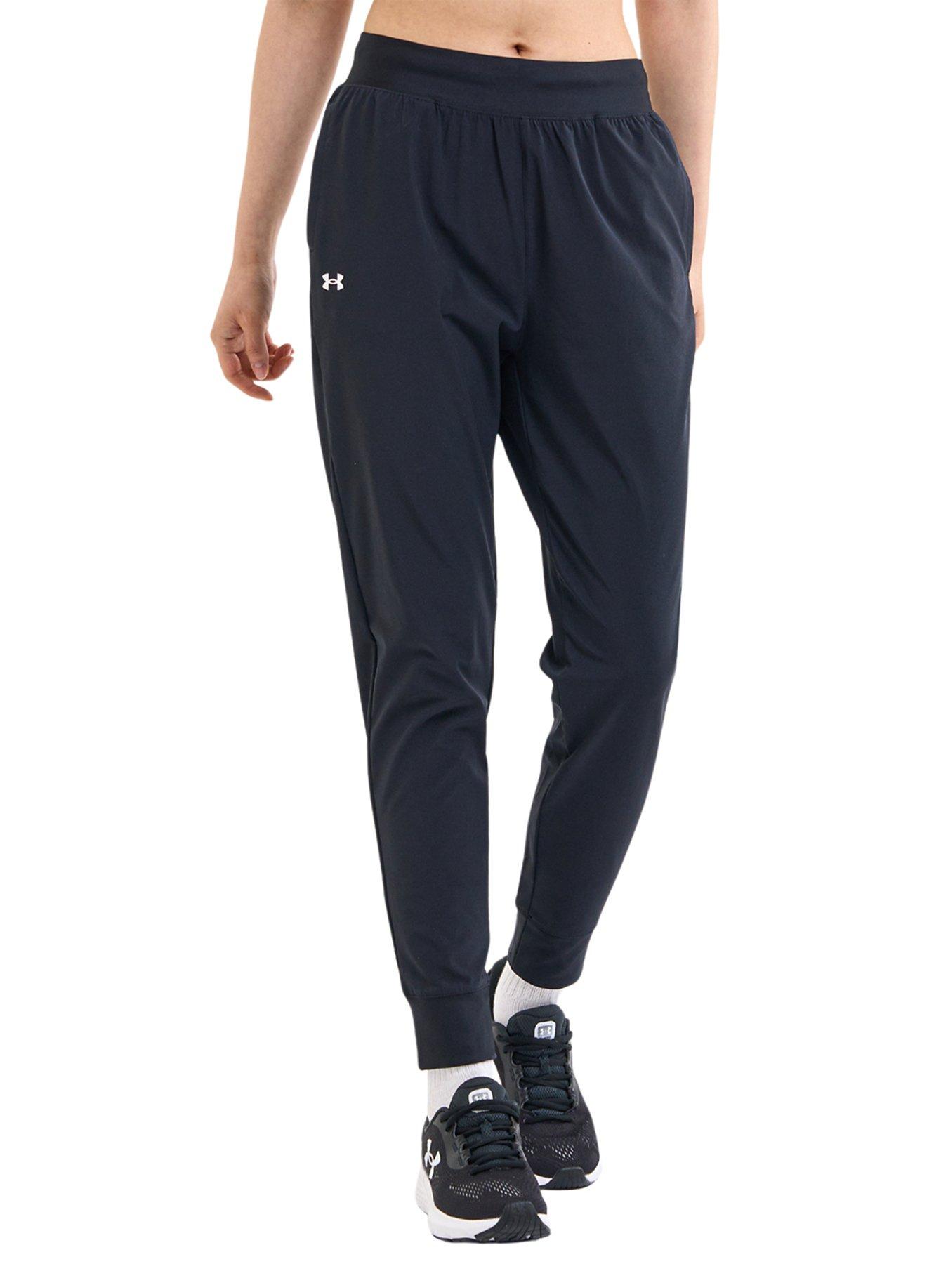 undefined Womens Training Rival High Rise Woven Pants - Black