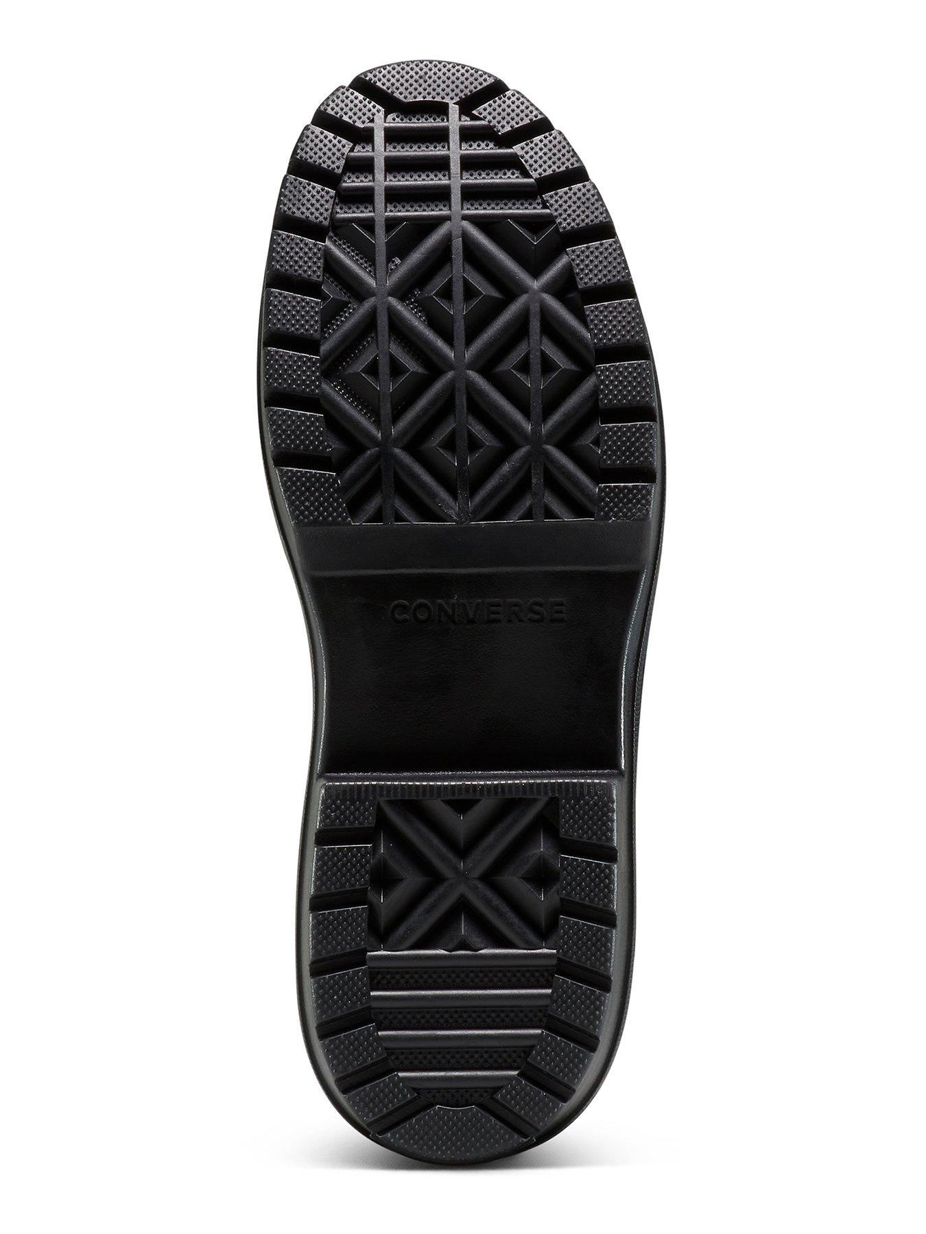 Image 5 of 6 of Converse Womens Women'S Converse Chuck Taylor All Star Lugged Heel Chelsea Boot High Top -Black
