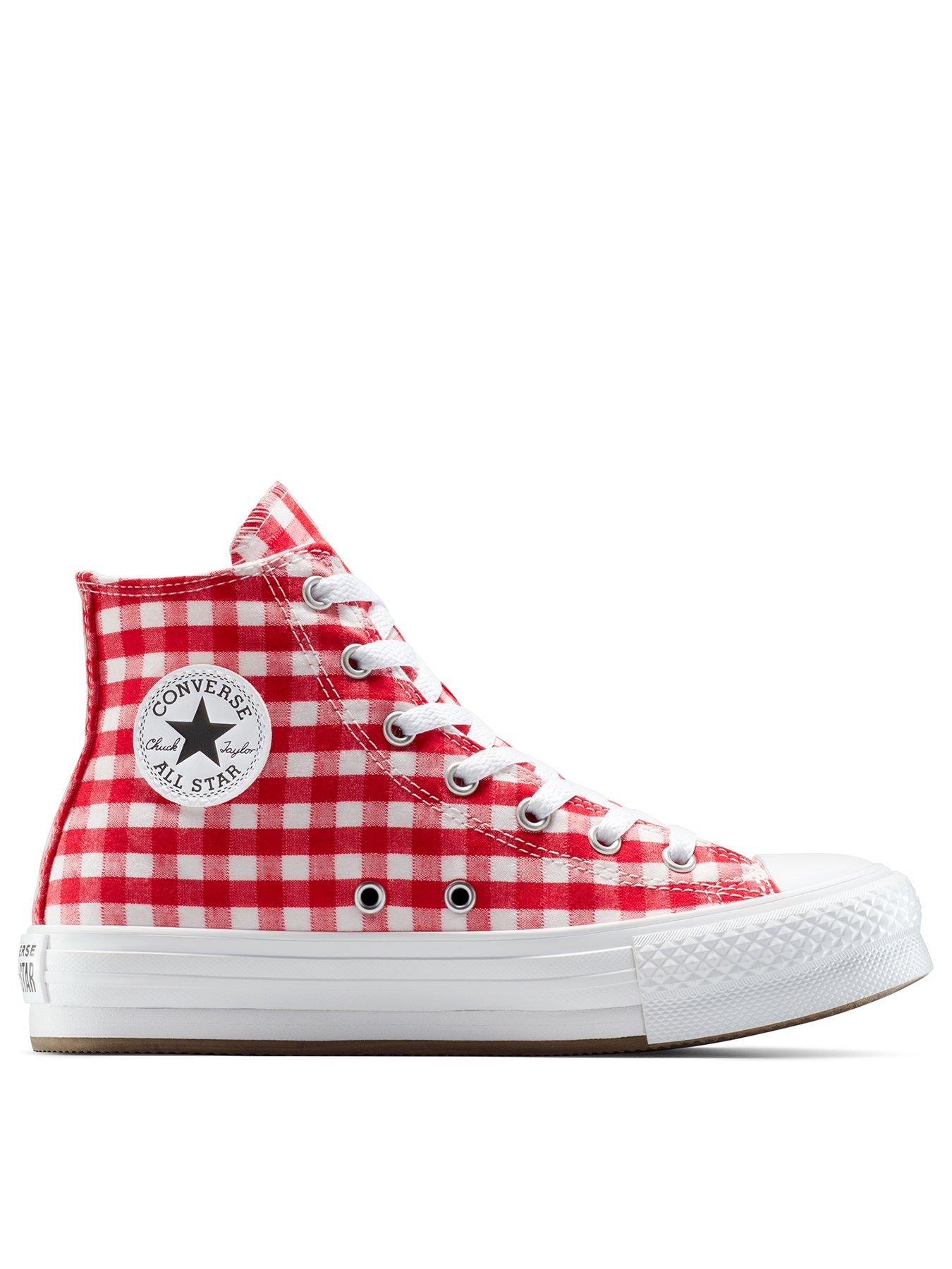 undefined Juniors Chuck Taylor All Star Eva Lift Hi -red