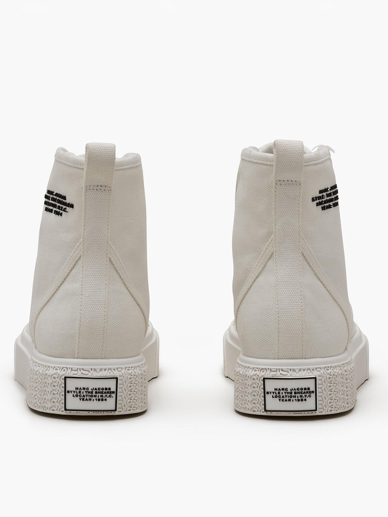 Image 3 of 4 of MARC JACOBS The High Top Sneaker - White