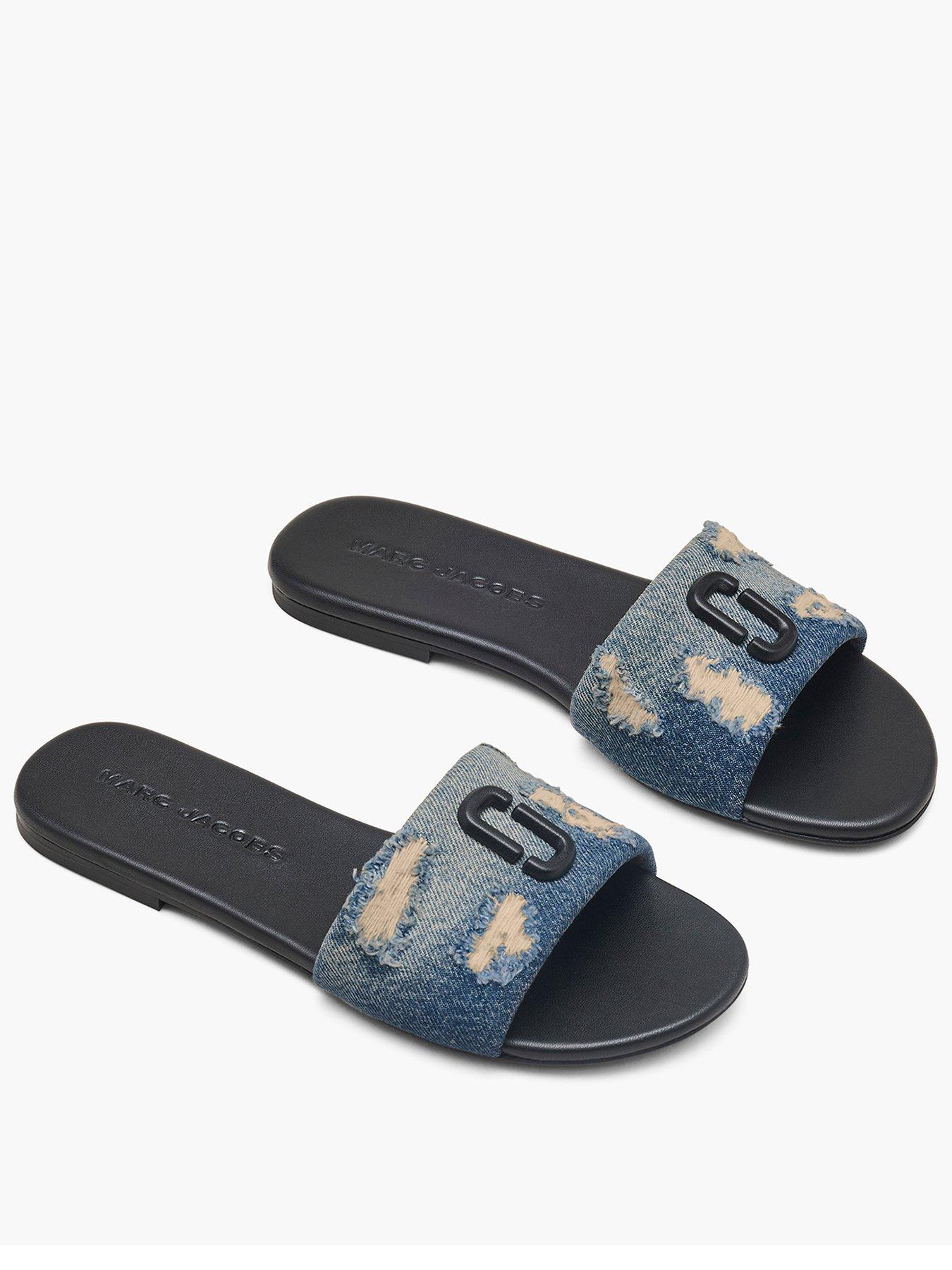 Image 1 of 5 of MARC JACOBS The Snapshot Sliders - Gold