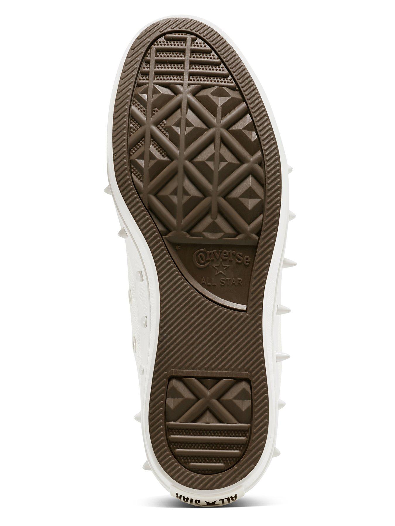 Image 5 of 7 of Converse Womens Chuck Taylor All Star Ox Spikes - White