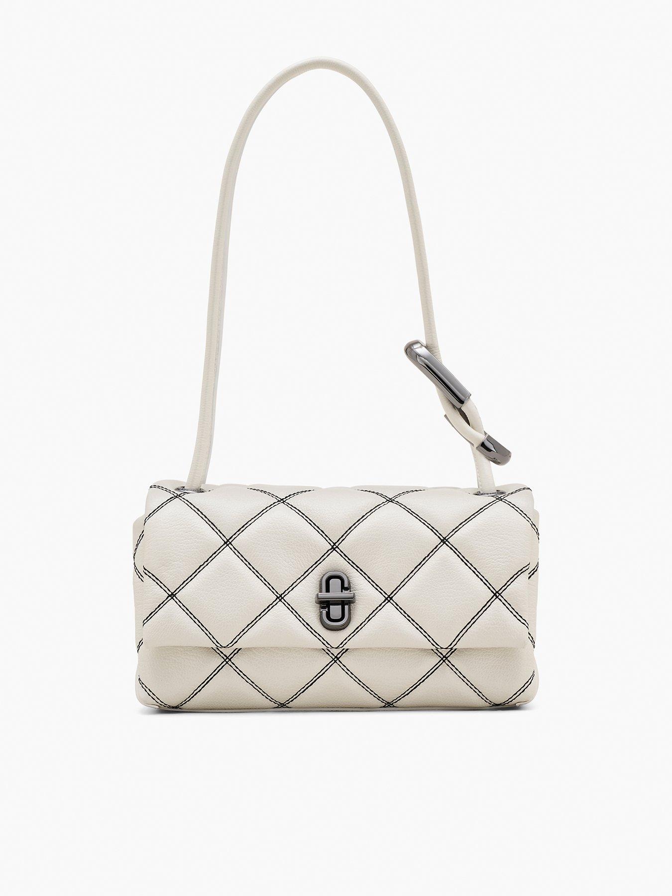  image of marc-jacobs-the-mini-dual-shoulder-white