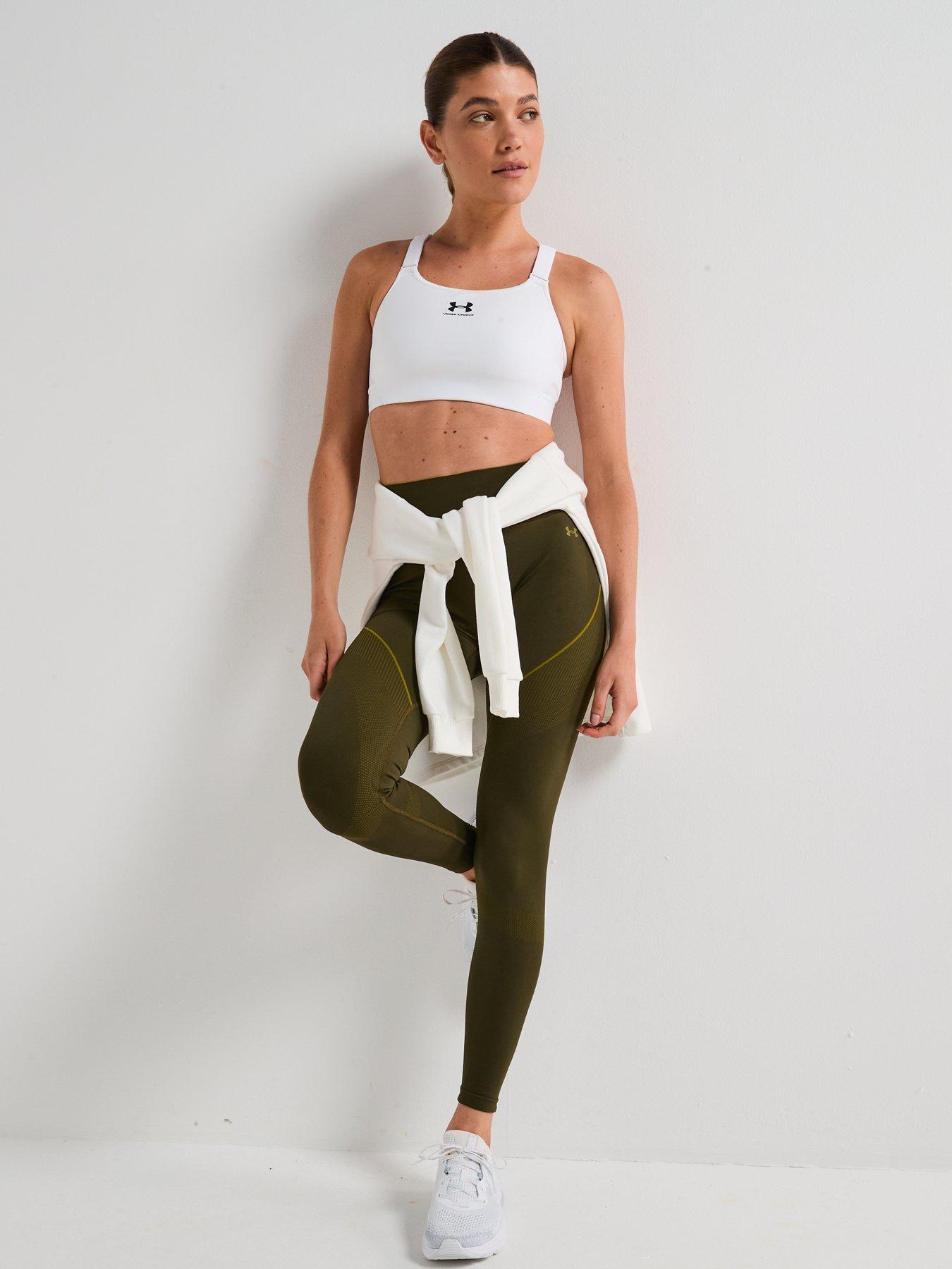 Image 3 of 6 of UNDER ARMOUR Womens Training Vanish Seamless Tights - Green