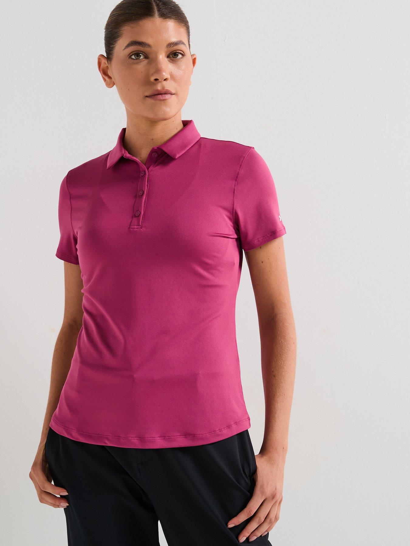Image 6 of 6 of UNDER ARMOUR Womens Golf Playoff Polo - Burgundy