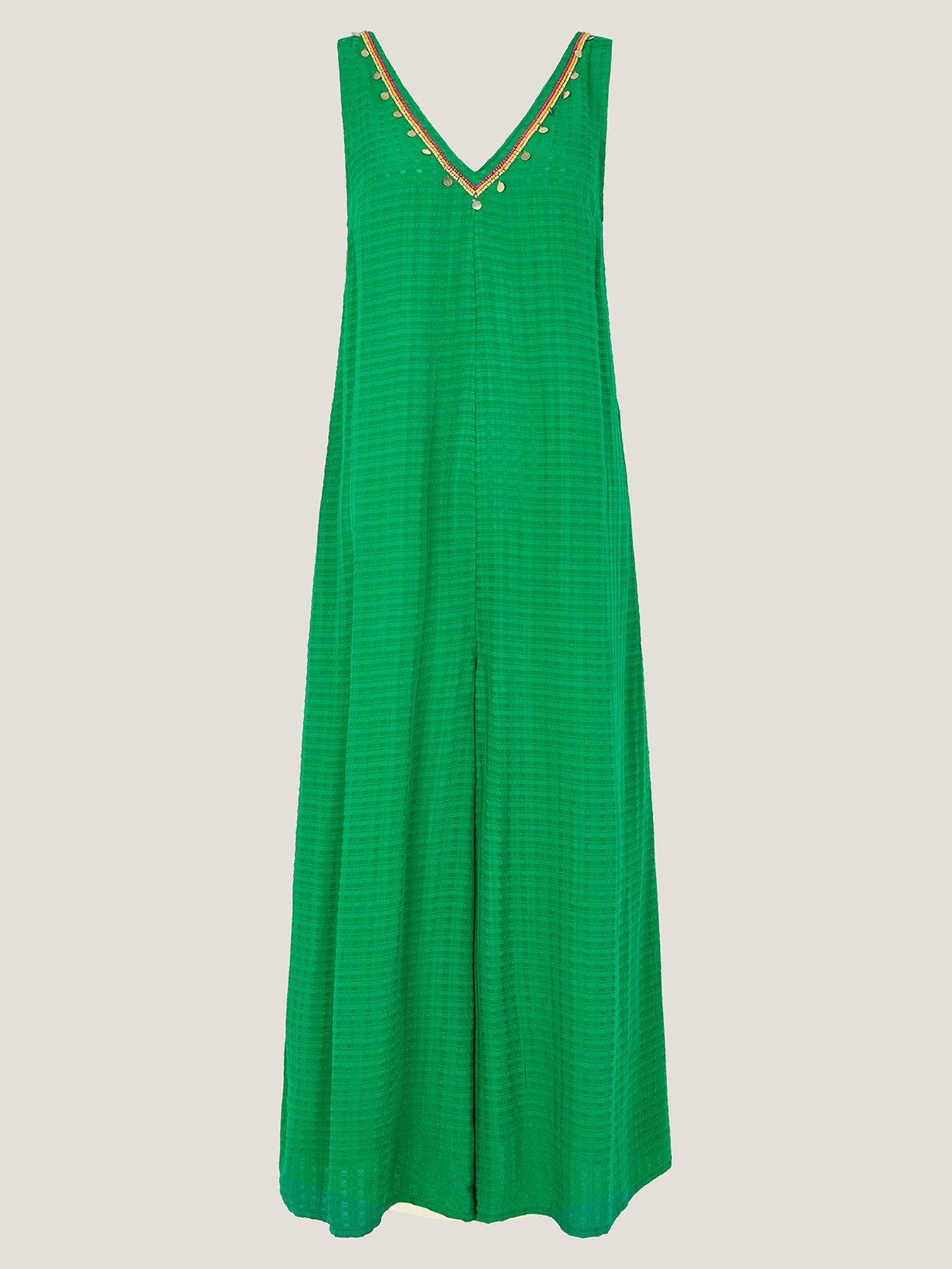 Image 3 of 5 of Monsoon Hanna Jumpsuit - Green